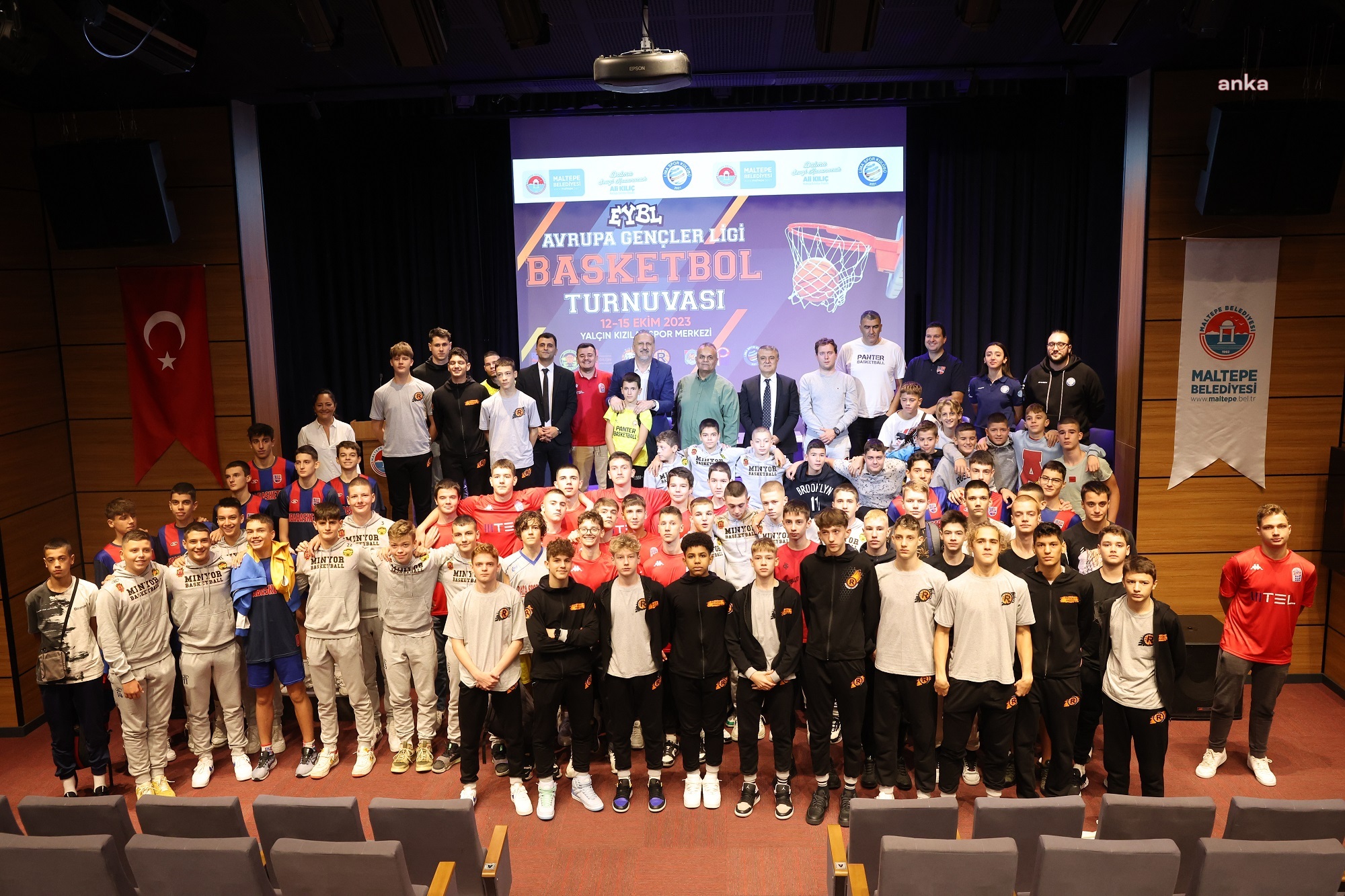 AVRUPA GENÇLER LİGİ BASKETBOL TURNUVASI MALTEPE'DE YAPILIYOR