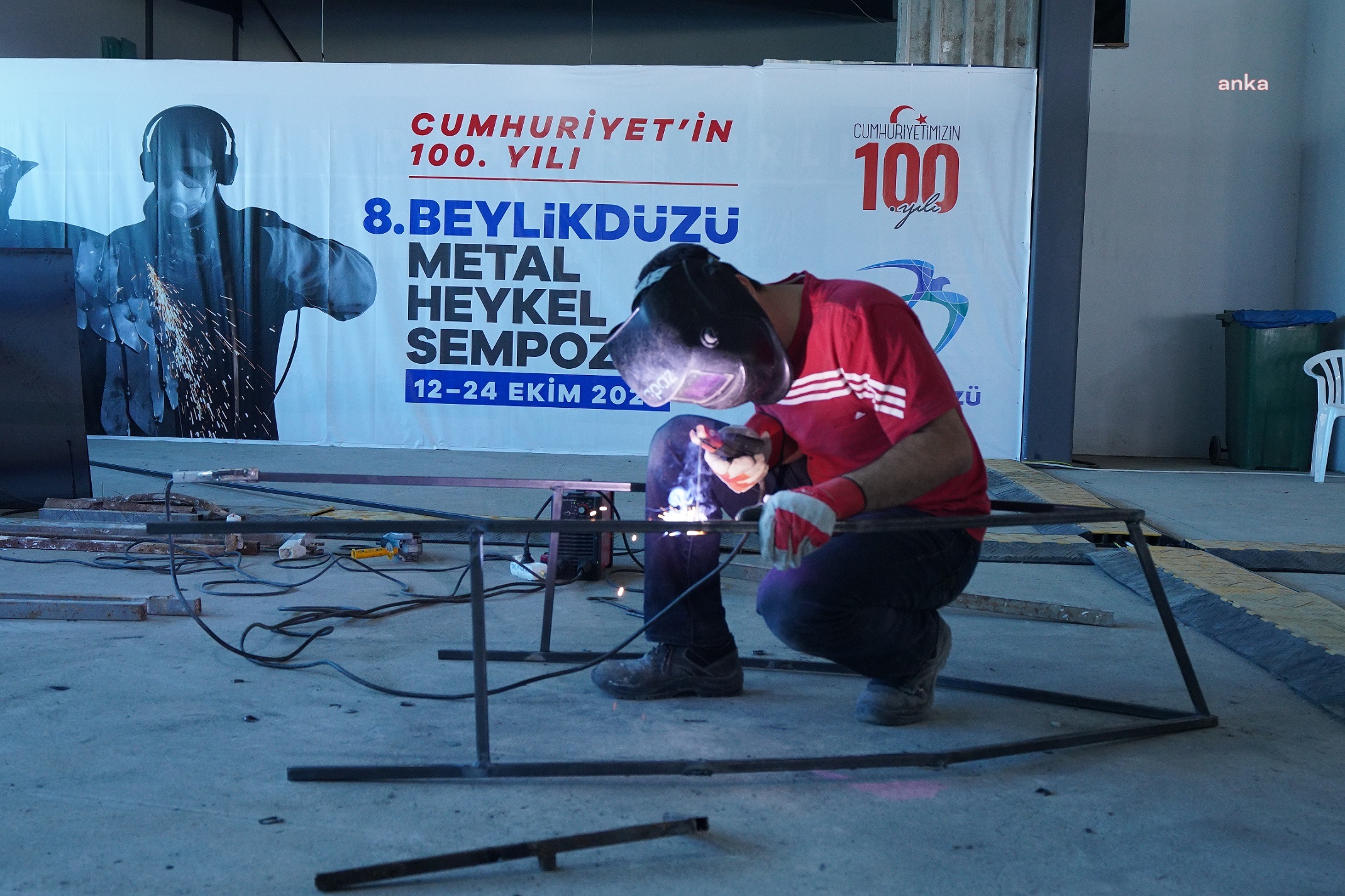 BEYLİKDÜZÜ'NDE CUMHURİYET’İN 100.YILI ETKİNLİKLERİ HEYKEL SEMPOZYUMU İLE BAŞLADI