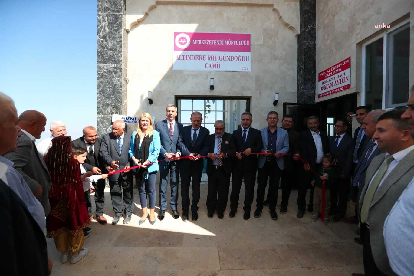 MERKEZEFENDİ'DE ALTINDERE GÜNDOĞDU CAMİİ İBADETE AÇILDI