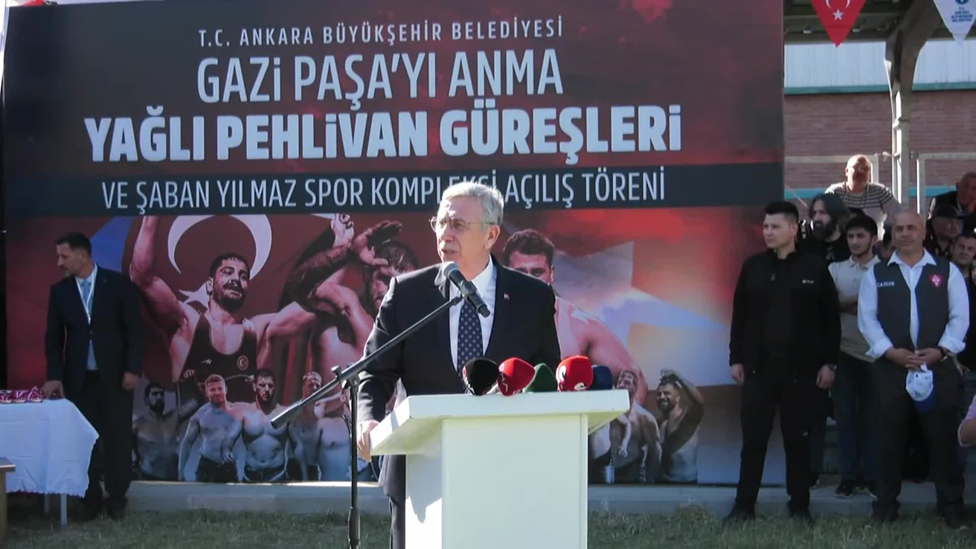 MANSUR YAVAŞ: “BUNDAN SONRA YAĞLI GÜREŞTE DE ANKARA’MIZIN ADINI TÜM TÜRKİYE’YE, TÜM DÜNYAYA DUYURACAĞIZ”