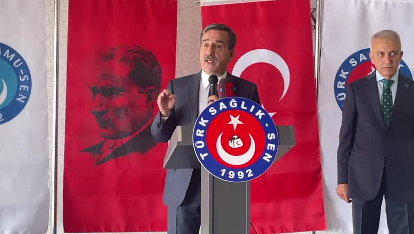 TÜRK SAĞLIK-SEN GENEL BAŞKANI ÖNDER KAHVECİ: "SAĞLIK ÇALIŞANLARINA ŞİDDET UYGULAYANLAR, SAĞLIK HİZMETLERİNDEN FAYDALANMASIN"