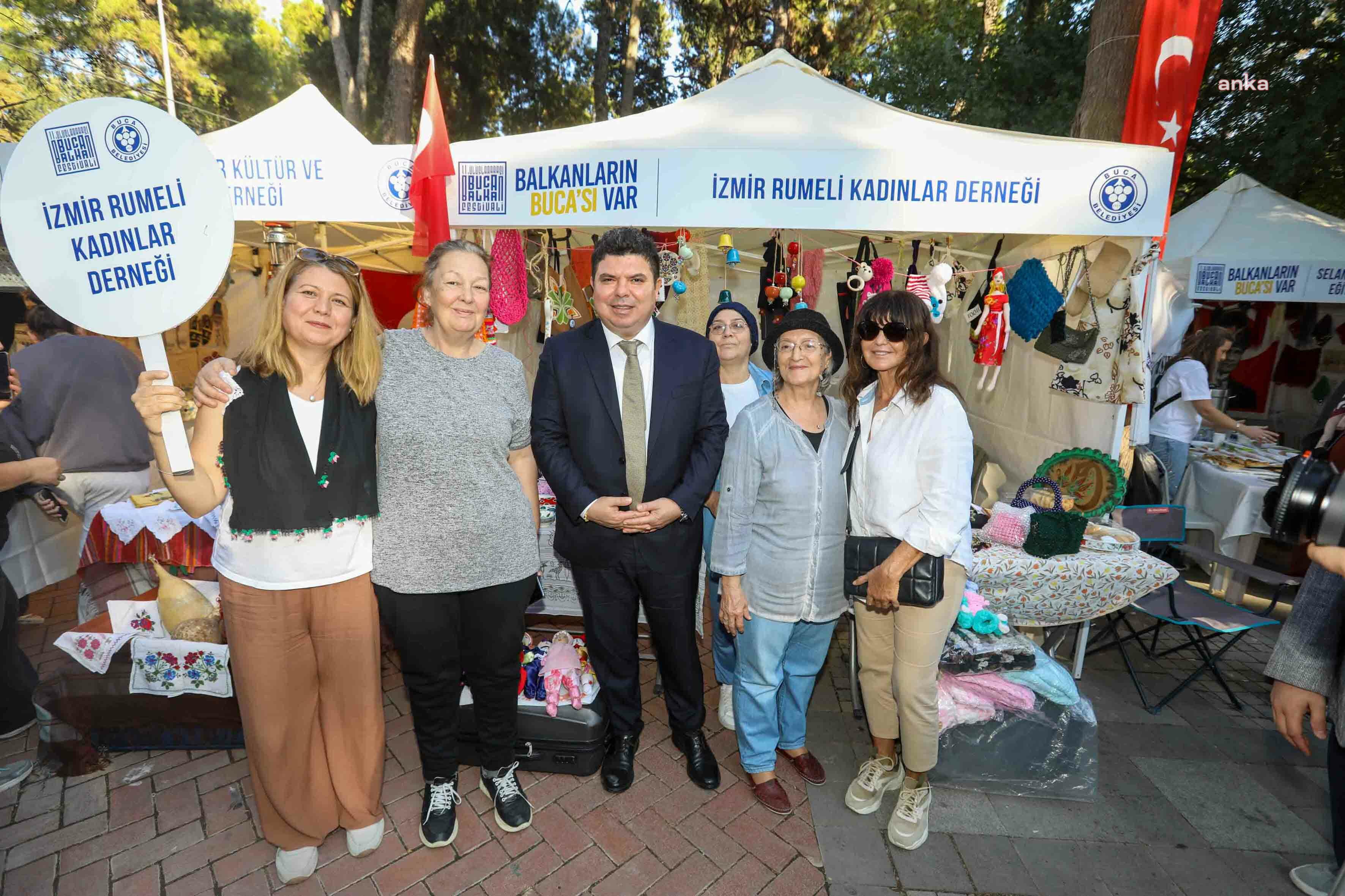 ULUSLARARASI BUCA BALKAN FESTİVALİ, RENKLİ GÖRÜNTÜLERE SAHNE OLDU