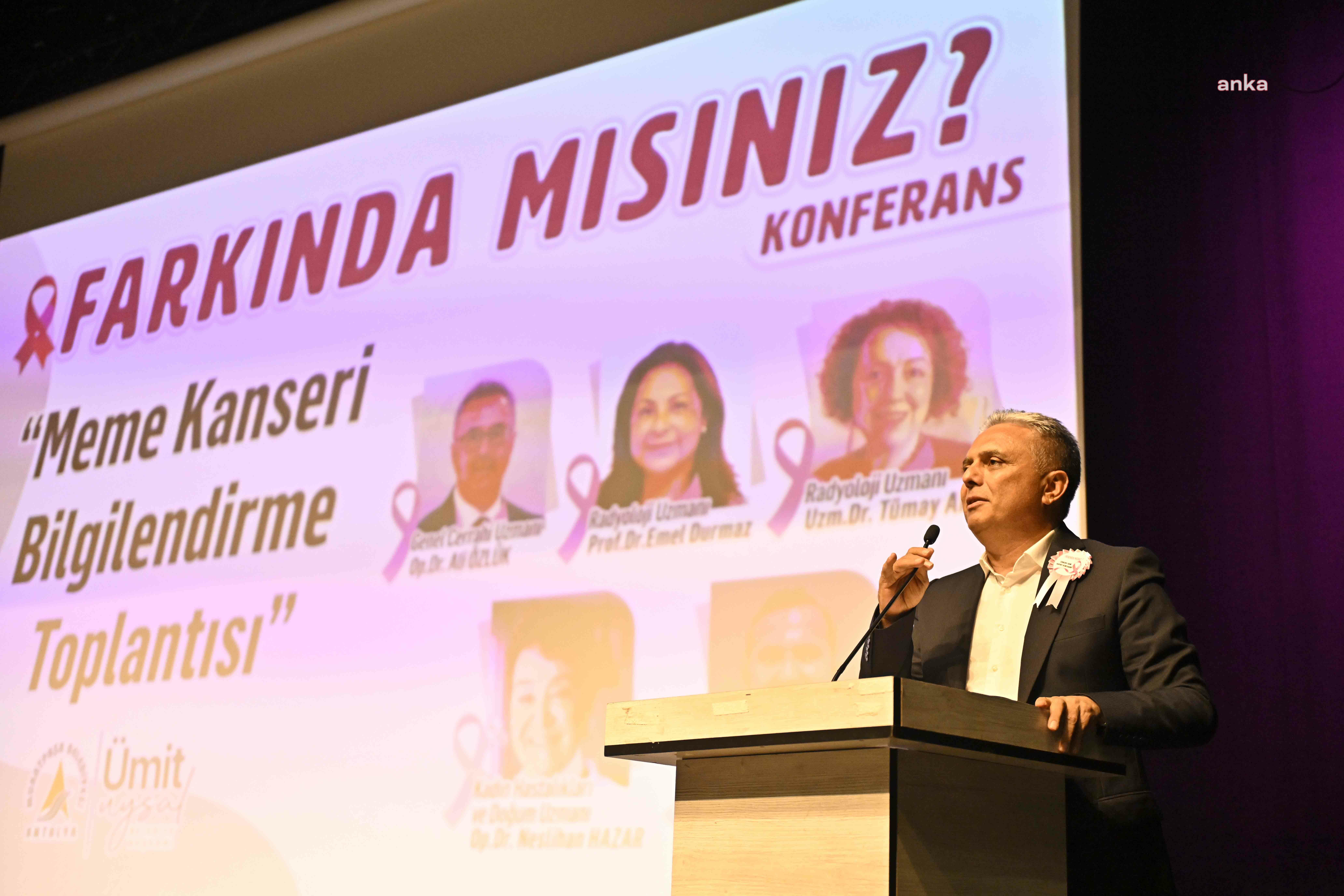 MURATPAŞA BELEDİYESİ 'MEME KANSERİ FARKINDALIK AYI' DOLAYISIYLA SEMİNER DÜZENLEDİ
