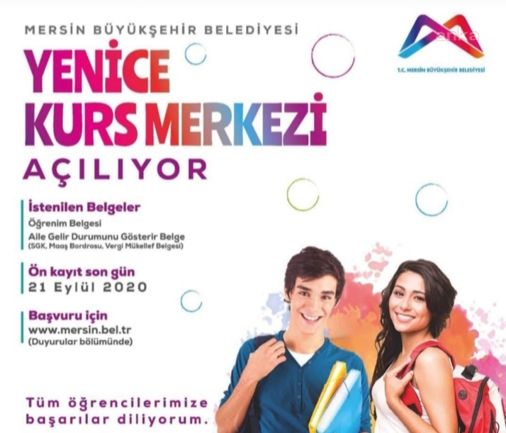 MERSİN BÜYÜKŞEHİR'DEN YENİCE’DE YAŞAYAN ÖĞRENCİLER İÇİN LGS HAZIRLIK KURSU