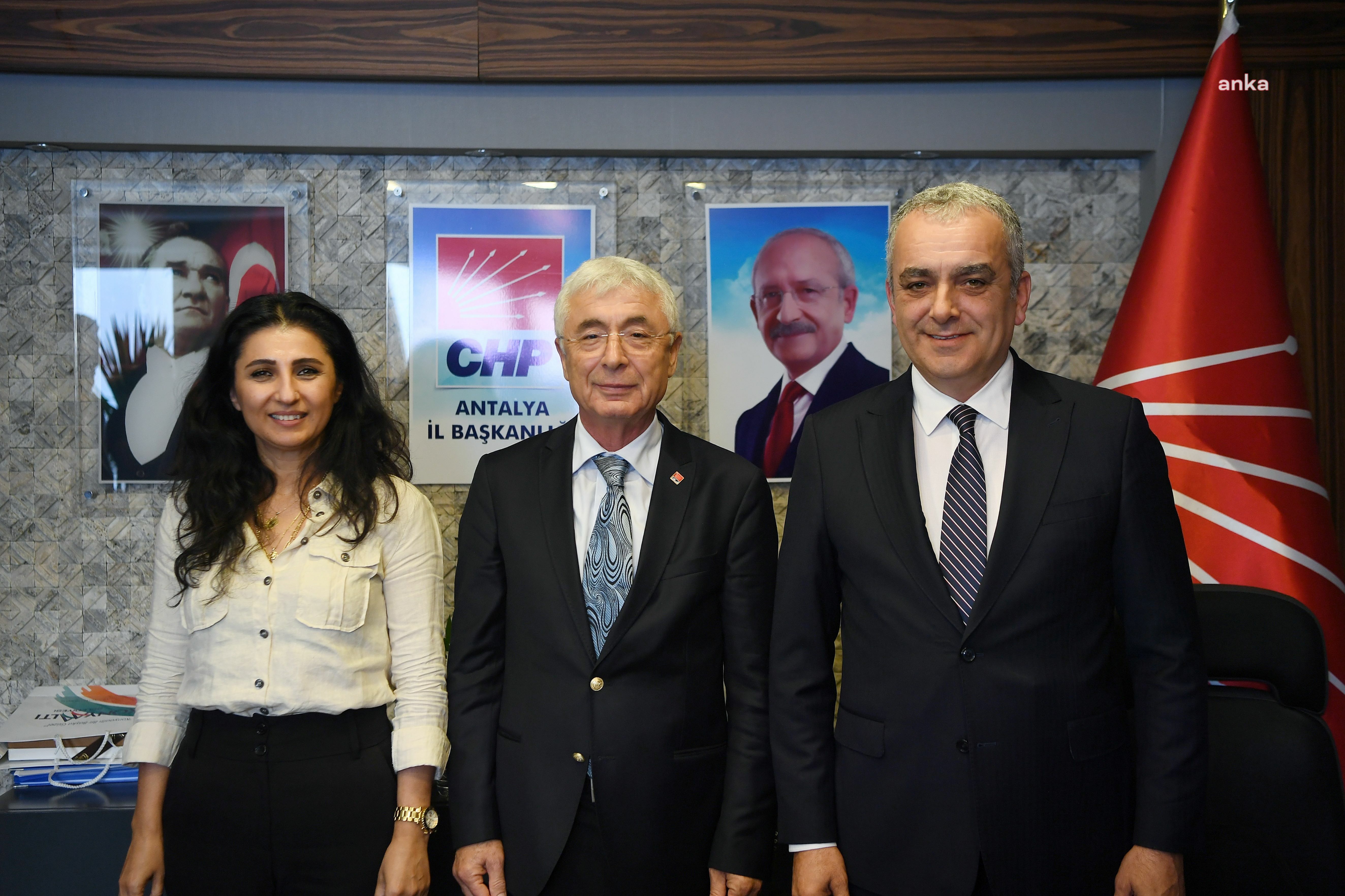 KONYAALTI BELEDİYE BAŞKANI ESEN'DEN CHP İL BAŞKANI VE İL YÖNETİMİNE ZİYARET