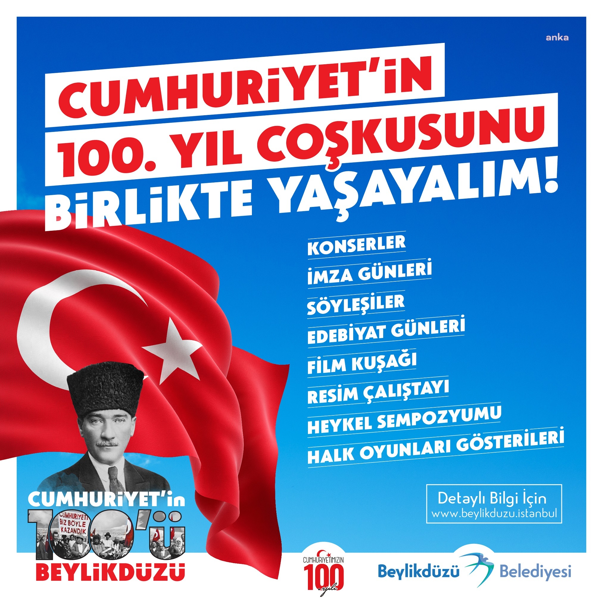 BEYLİKDÜZÜ’NDE 100. YIL COŞKUSU