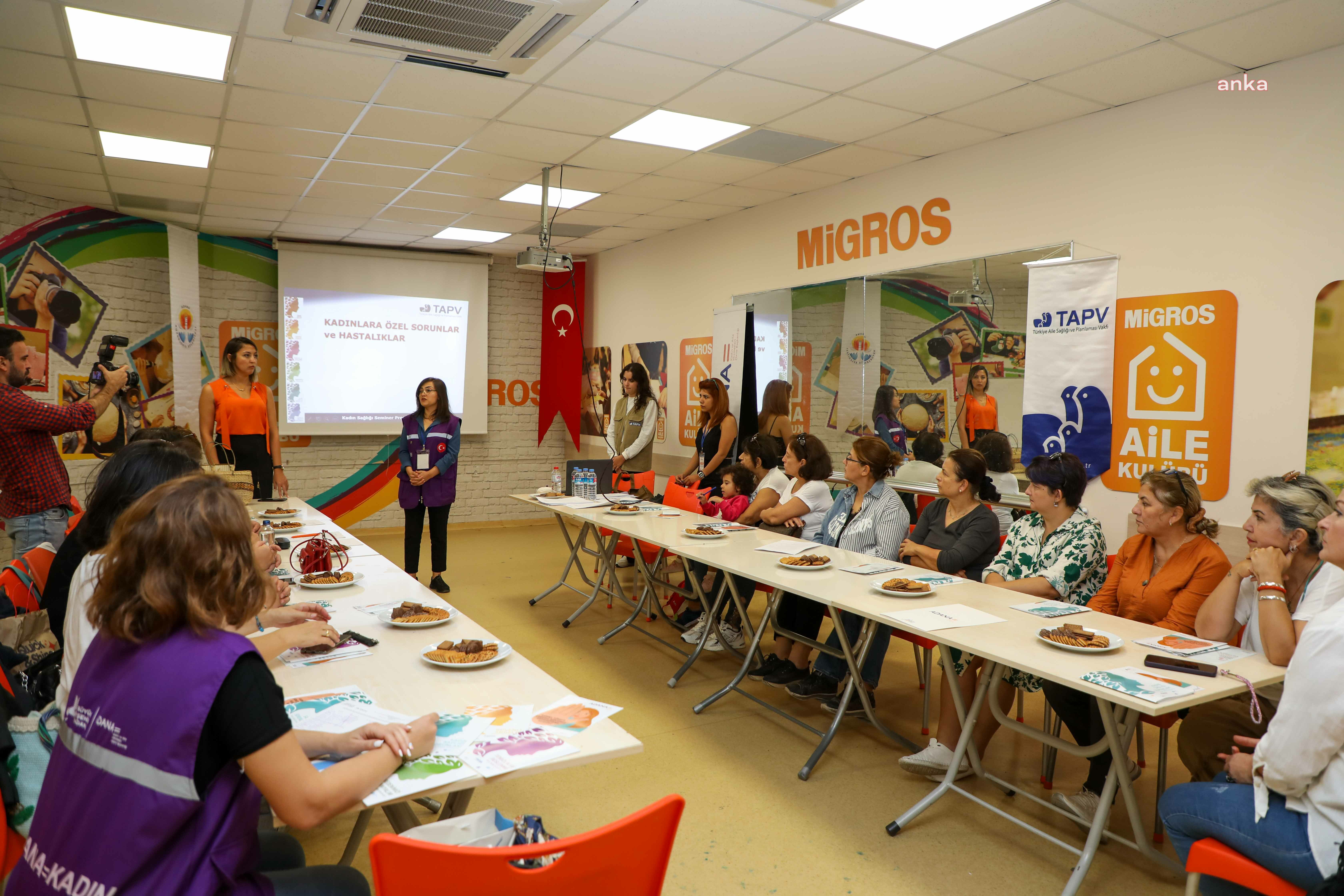 ADANA BÜYÜKŞEHİR’DEN KADIN SAĞLIĞI SEMİNERİ
