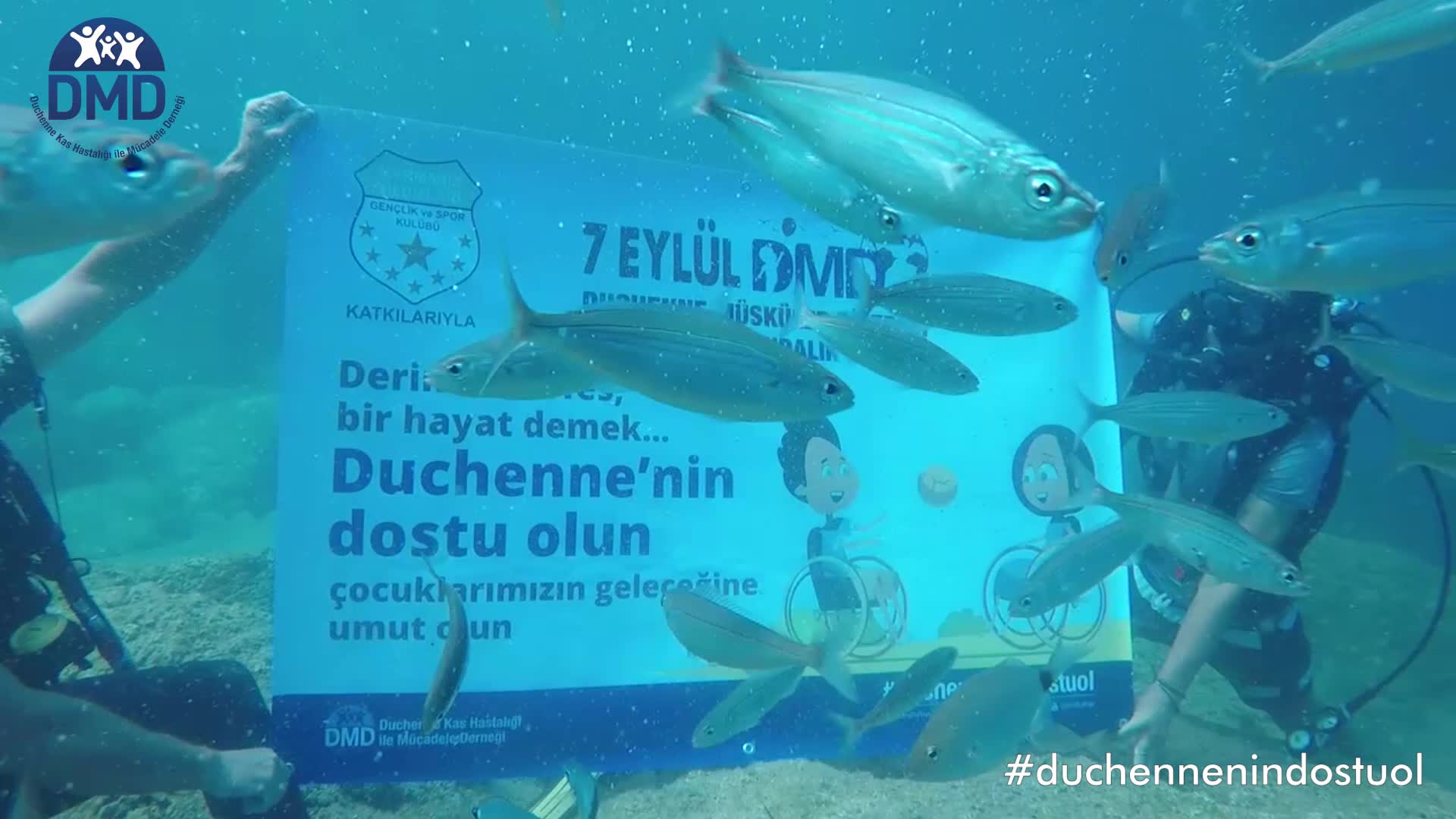 MARMARİS'TE UMUDA BALON UÇURDULAR