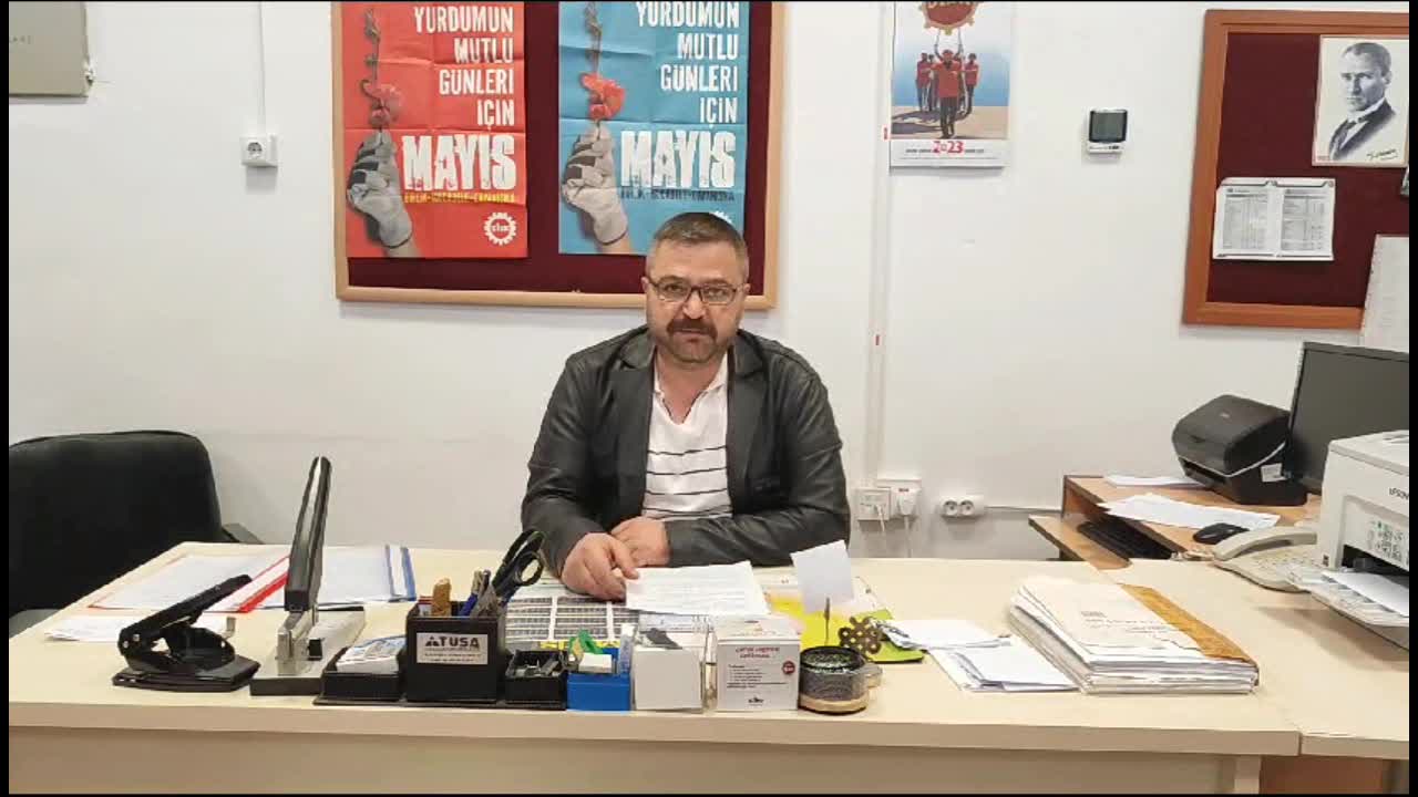 DEV SAĞLIK İŞ SENDİKASI'NDAN BOZÜYÜK DEVLET HASTANESİ'NDE TEMİZLİK PERSONELİNE AMELİYAT YAPTIRILDIĞI İDDİASIYLA İLGİLİ AÇIKLAMA: “KESİNLİKLE BU TARZ HUKUKSUZ GÖREVLENDİRMELERİ KABUL ETMEMELİYİZ”