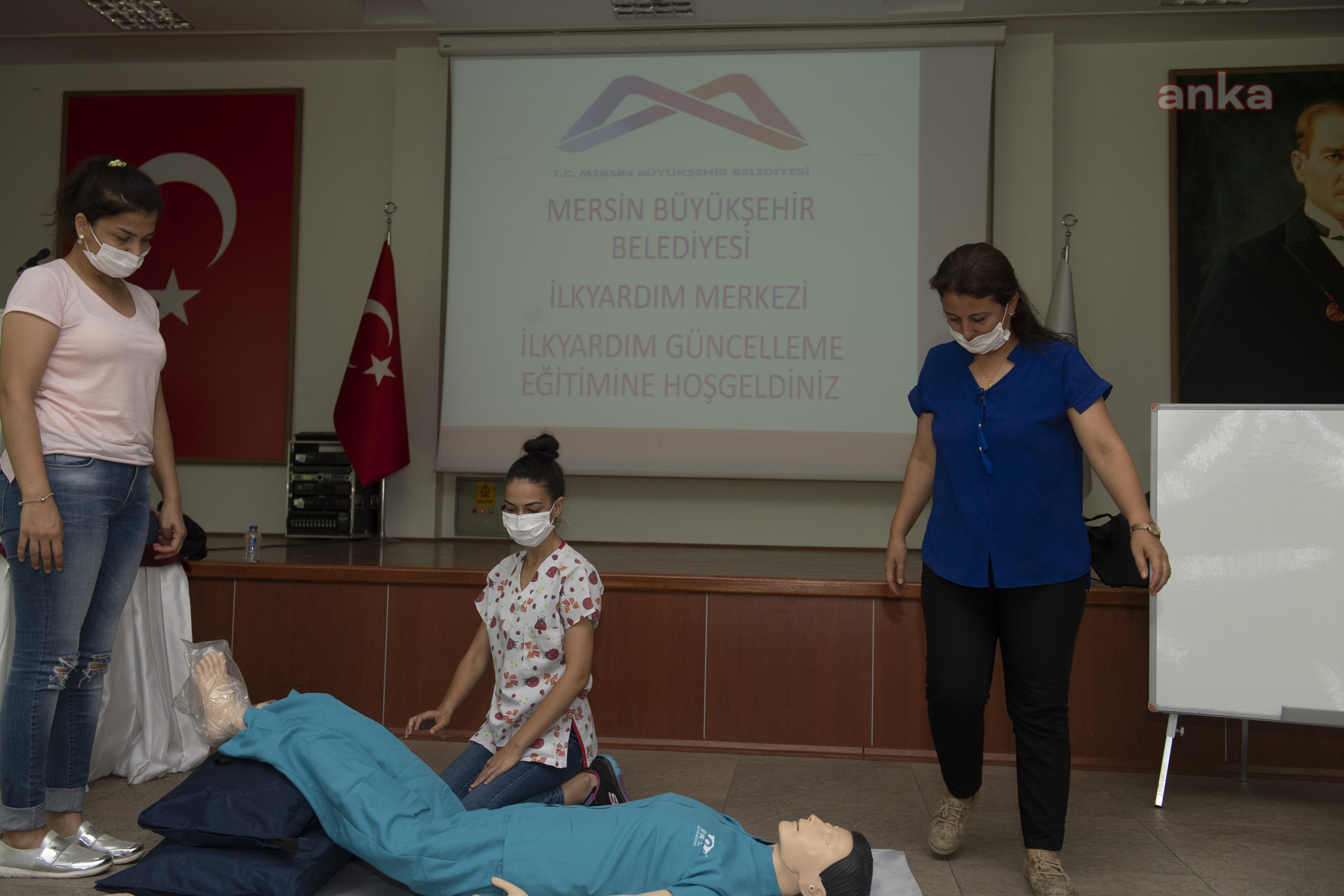 MERSİN BÜYÜKŞEHİR BÜNYESİNDE “İLK YARDIM MERKEZİ” AÇILDI