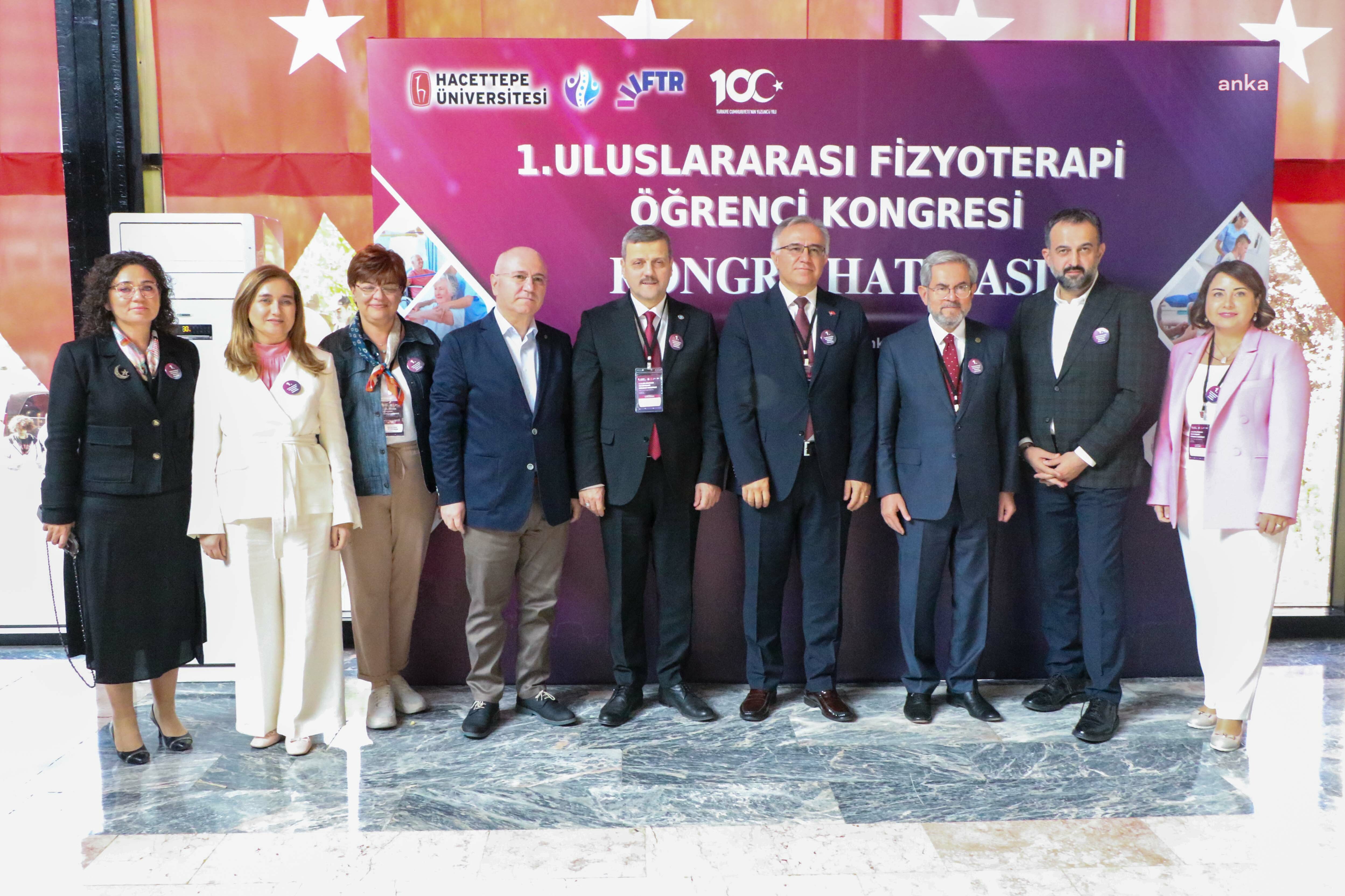 ANKARA KENT KONSEYİ BAŞKANI YILMAZ, 1’İNCİ ULUSLARARASI FİZYOTERAPİ ÖĞRENCİ KONGRESİ'NE KATILDI