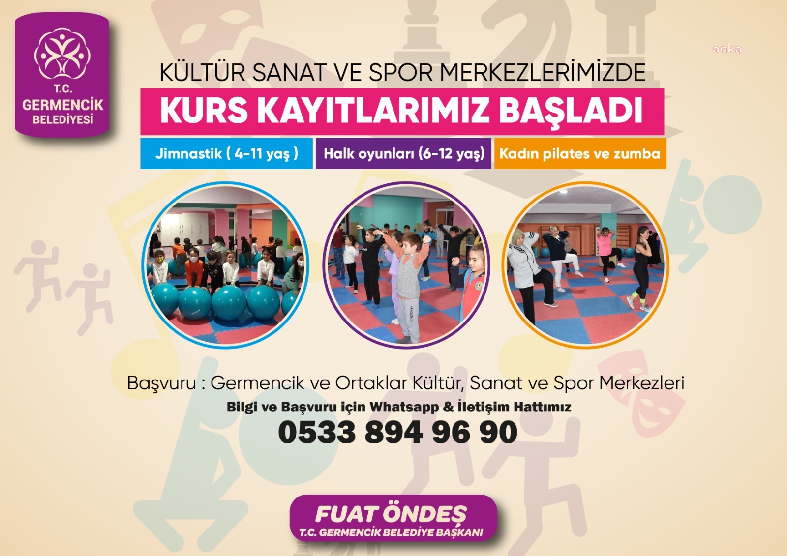 GERMENCİK BELEDİYESİ'NİN KURSLARINA KAYITLAR BAŞLADI