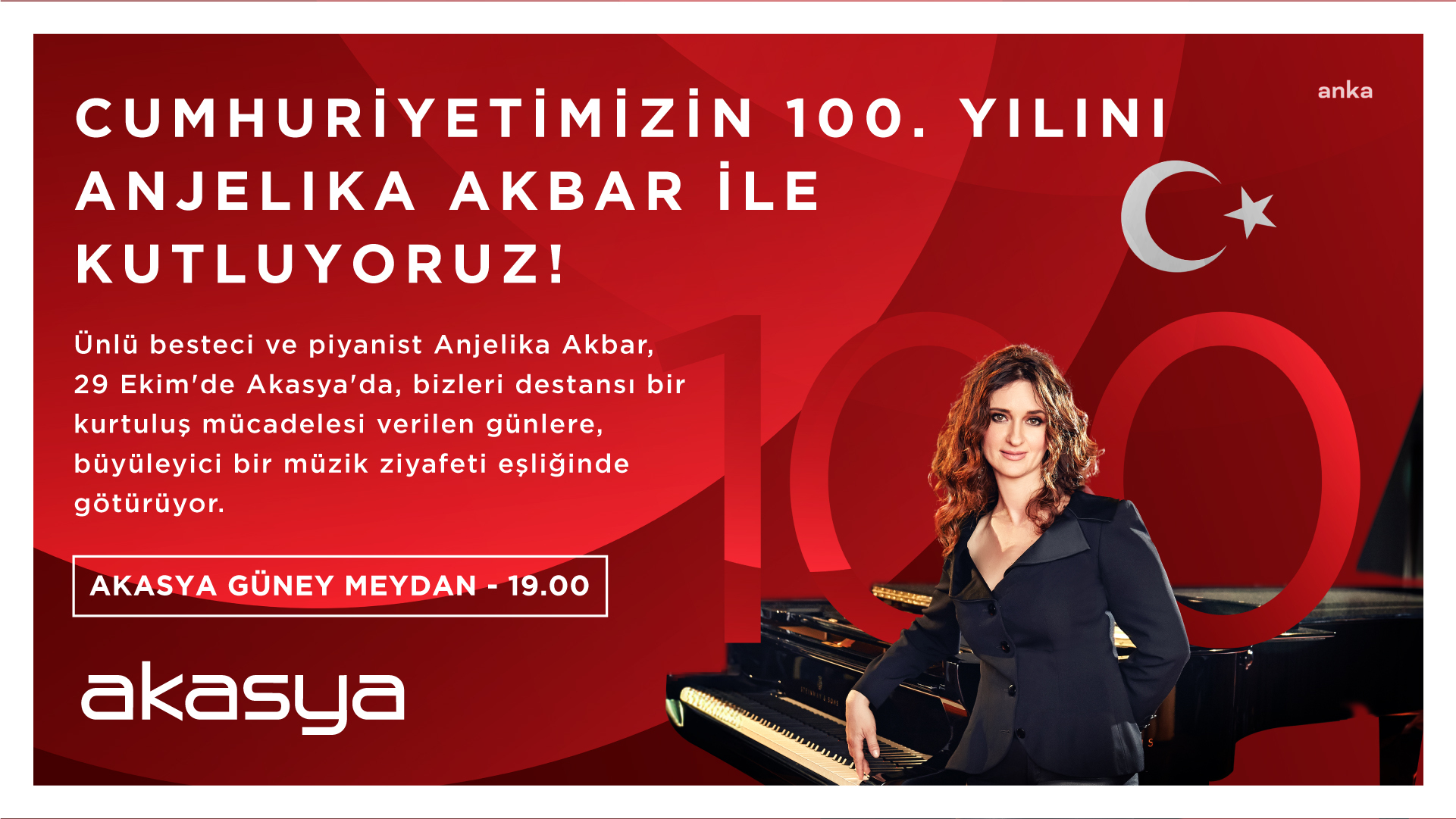 CUMHURİYET’İN 100. YILI AKASYA’DA COŞKUYLA KUTLANACAK