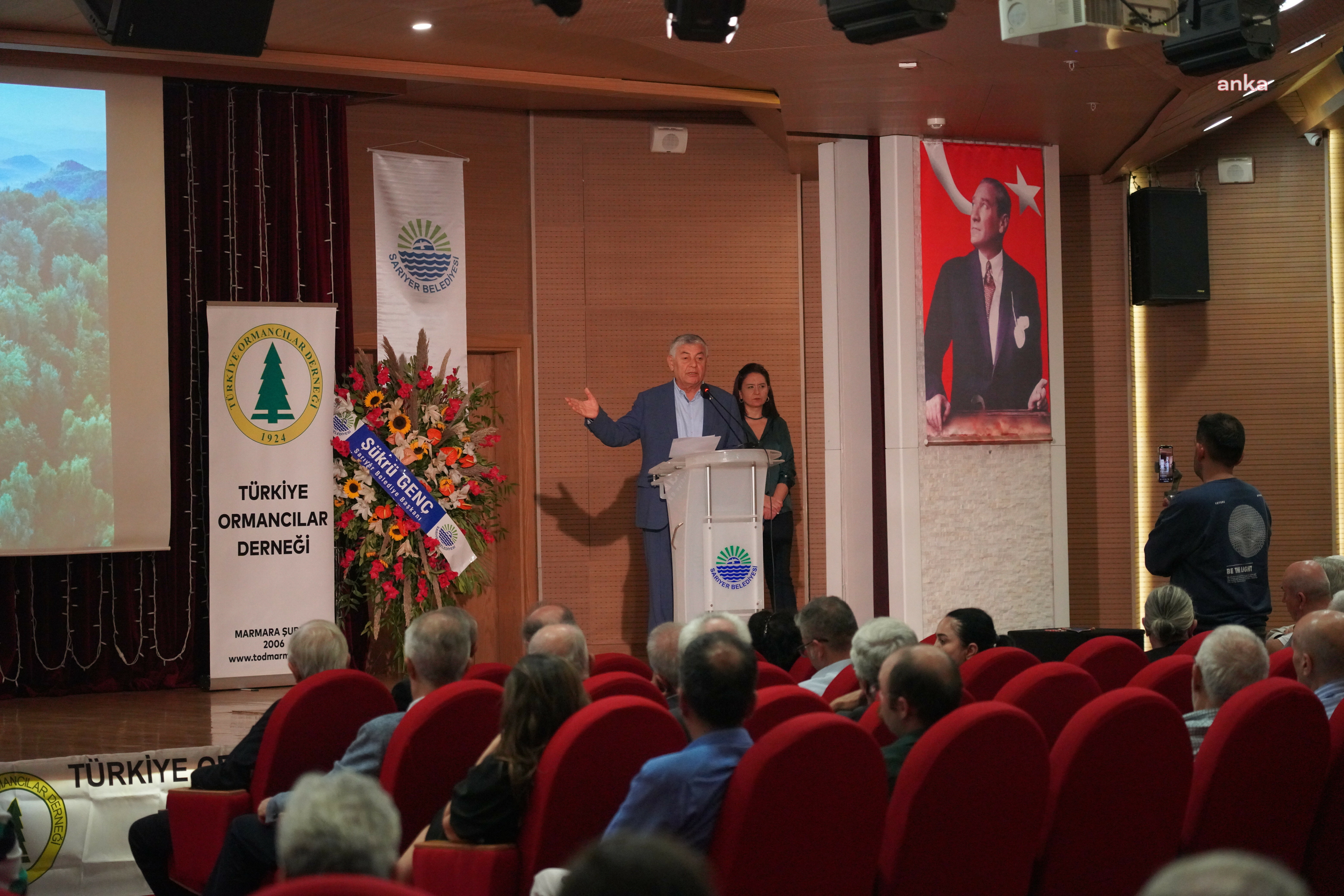 SARIYER BELEDİYESİ VE TÜRKİYE ORMANCILAR DERNEĞİ TARAFINDAN TÜRKİYE'DEKİ ORMANLARIN TAHRİBATINA İLİŞKİN PANEL DÜZENLENDİ