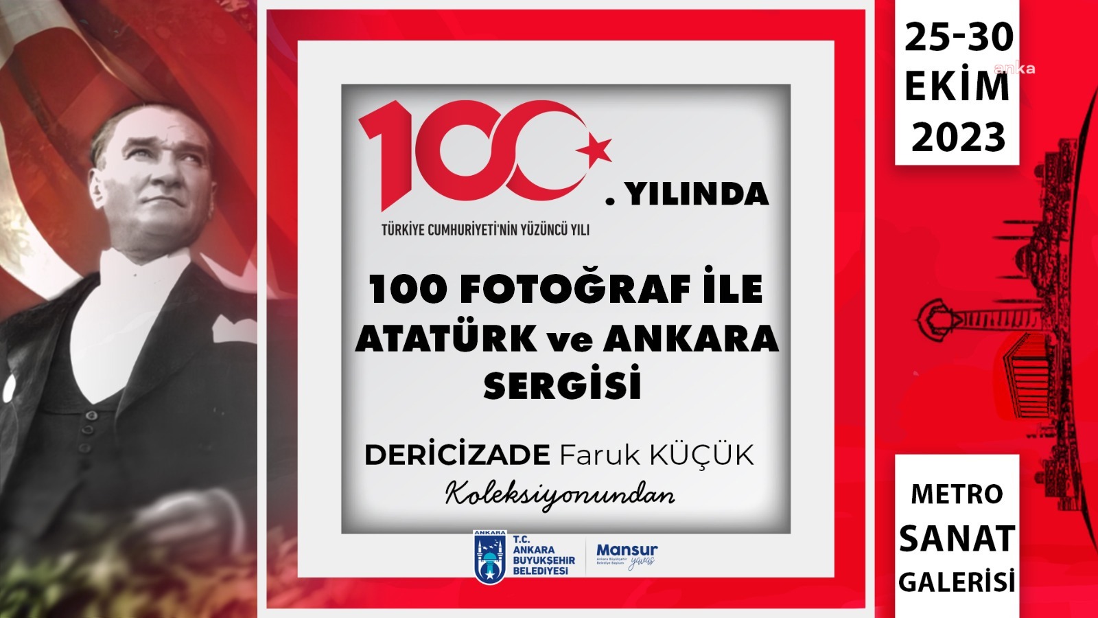 BELMEK’TEN CUMHURİYETİN 100’ÜNCÜ YILINA ÖZEL SERGİ