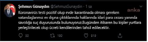 KAYSERİ’DE EV İZOLASYON KURALLARINA UYMAYANLAR YURTLARA YERLEŞTİRİLECEK