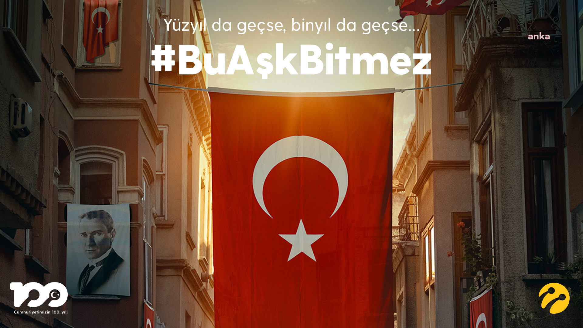 TURKCELL’DEN CUMHURİYET’İN 100. YILINA ÖZEL MİLYONLARCA DİJİTAL HEDİYE