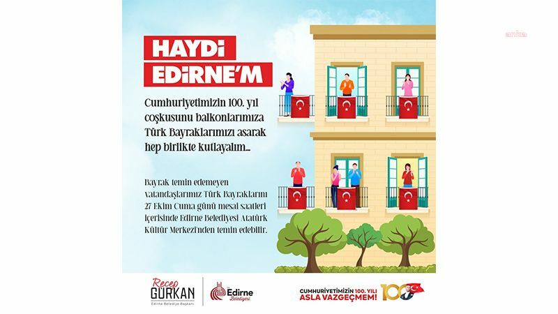 EDİRNE BELEDİYE BAŞKANI RECEP GÜRKAN: “HAYDİ EDİRNEM TEK YÜREK OLMAYA”