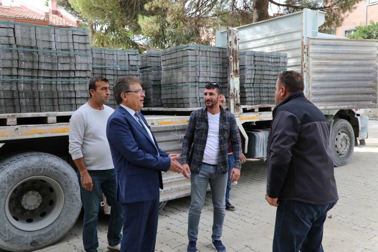 EDREMİT BELEDİYE BAŞKANI ARSLAN, ÇALIŞMALARI YERİNDE TAKİP ETTİ