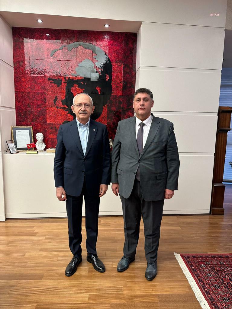 MENDERES BELEDİYE BAŞKANVEKİLİ ÖZKAN, KILIÇDAROĞLU'NU ZİYARET ETTİ