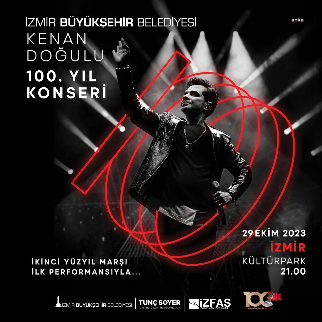 KENAN DOĞULU İKİNCİ YÜZYIL MARŞI'NI İZMİRLİLERLE BİRLİKTE SÖYLEYECEK
