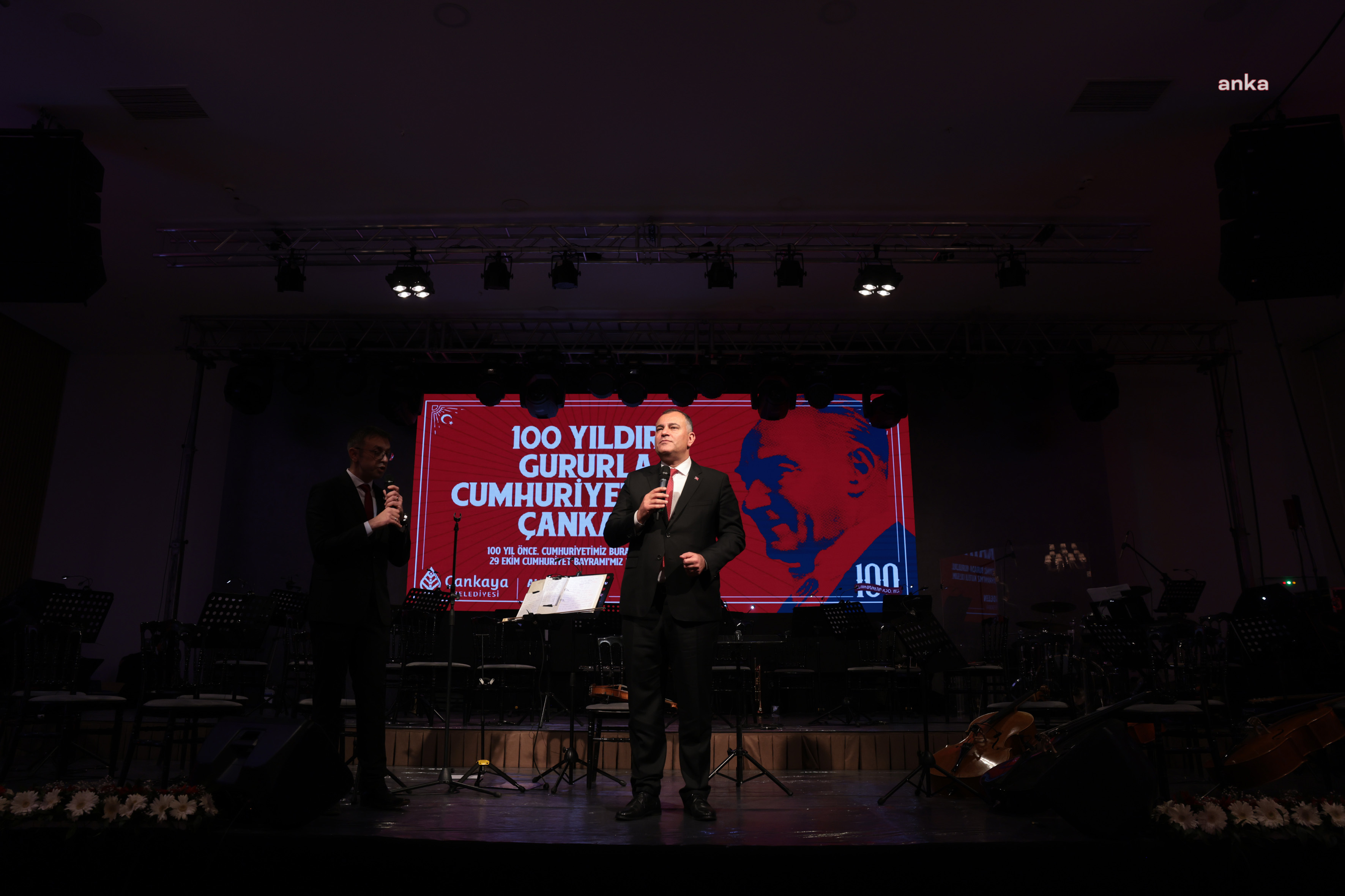 ÇANKAYA’DA CUMHURİYET'İN 100. YIL RESEPSİYONU DÜZENLENDİ