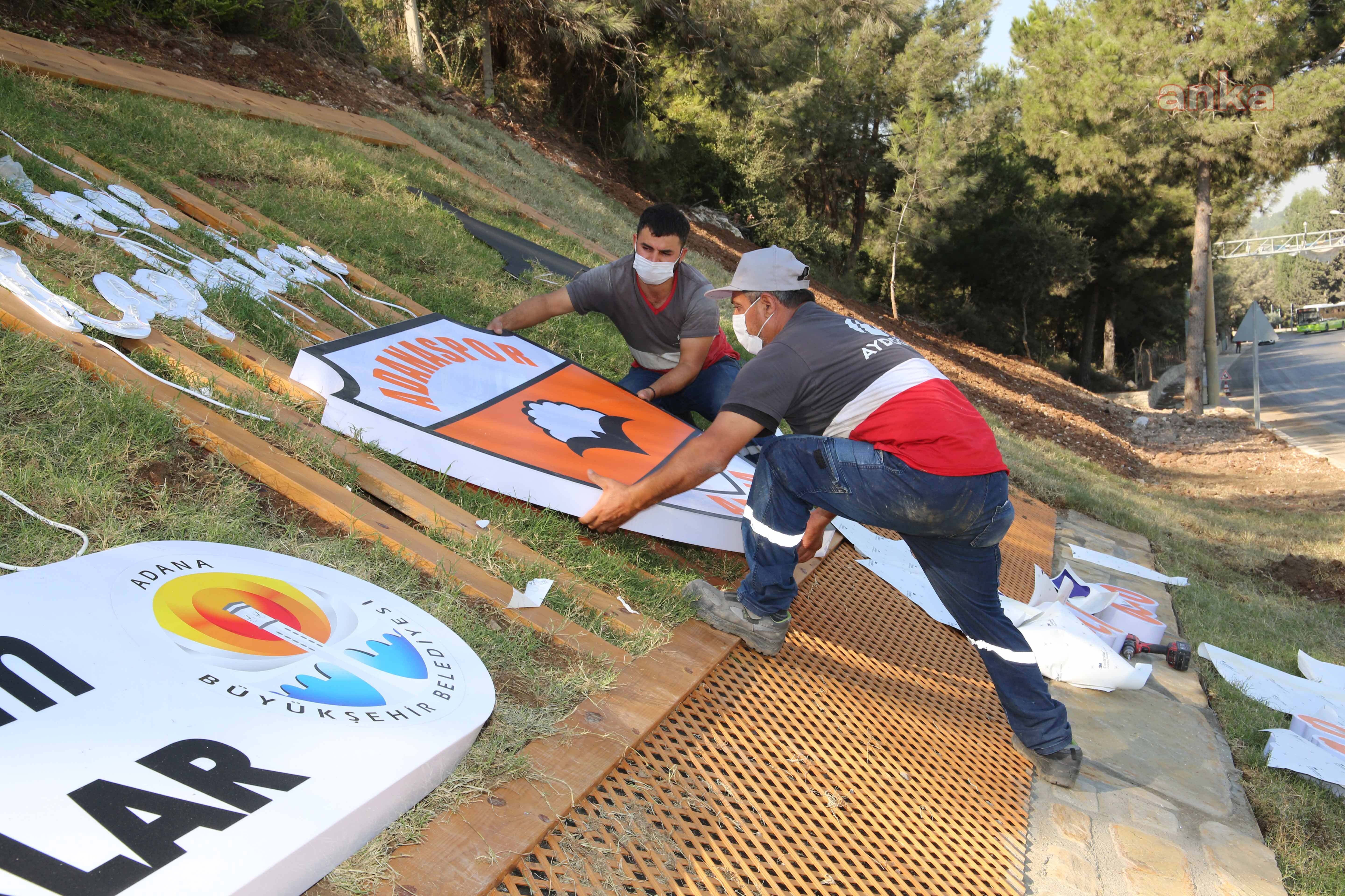 ADANA BÜYÜKŞEHİR'DEN YOL VE PEYZAJ ÇALIŞMASI