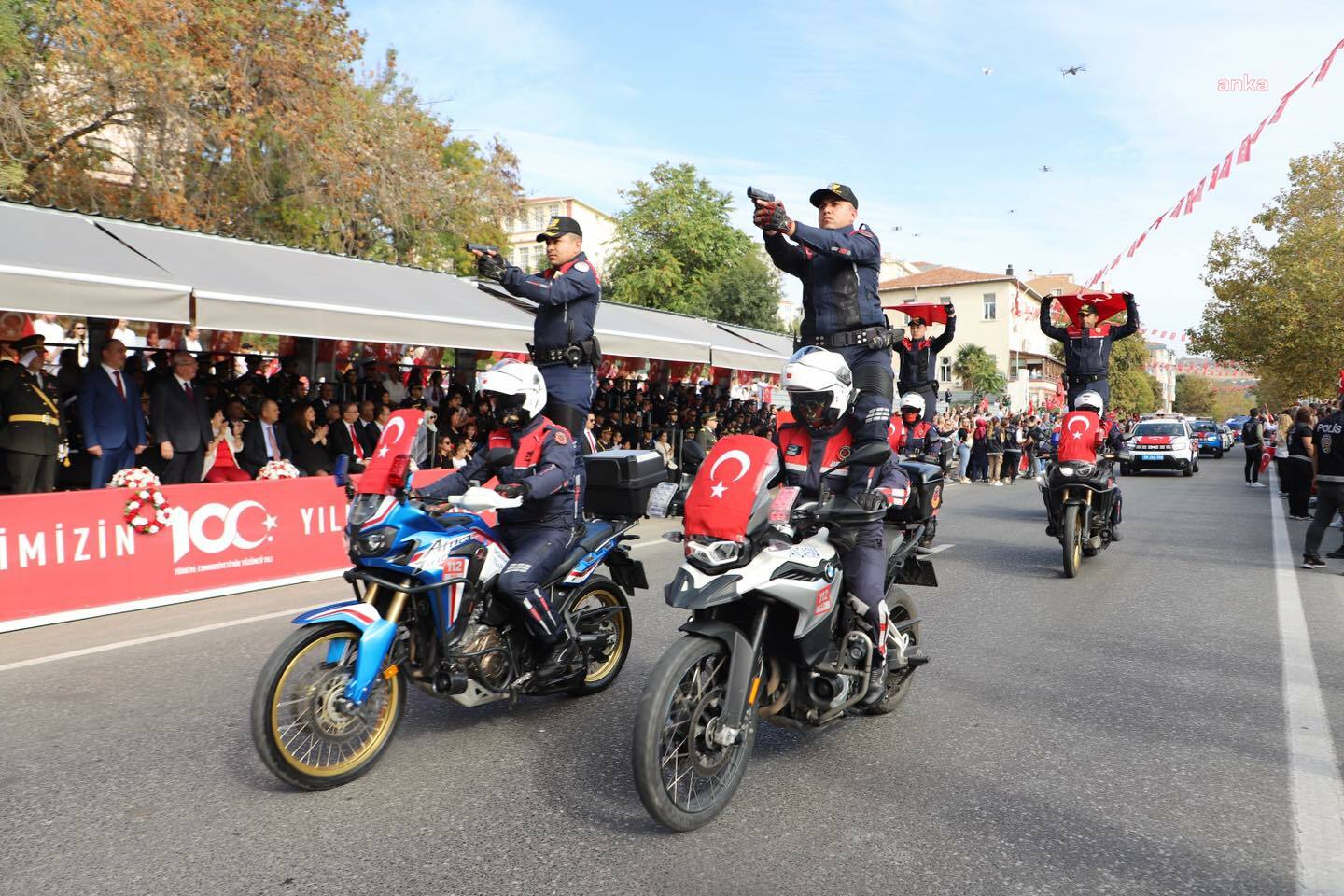 CUMHURİYET'İN 100. YILI TEKİRDAĞ’DA COŞKUYLA KUTLANDI