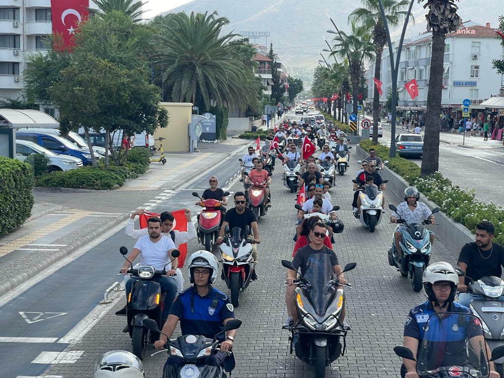 MARMARİS’TE CUMHURİYET BAYRAMI COŞKUSU TÜM İLÇEYE YAYILDI