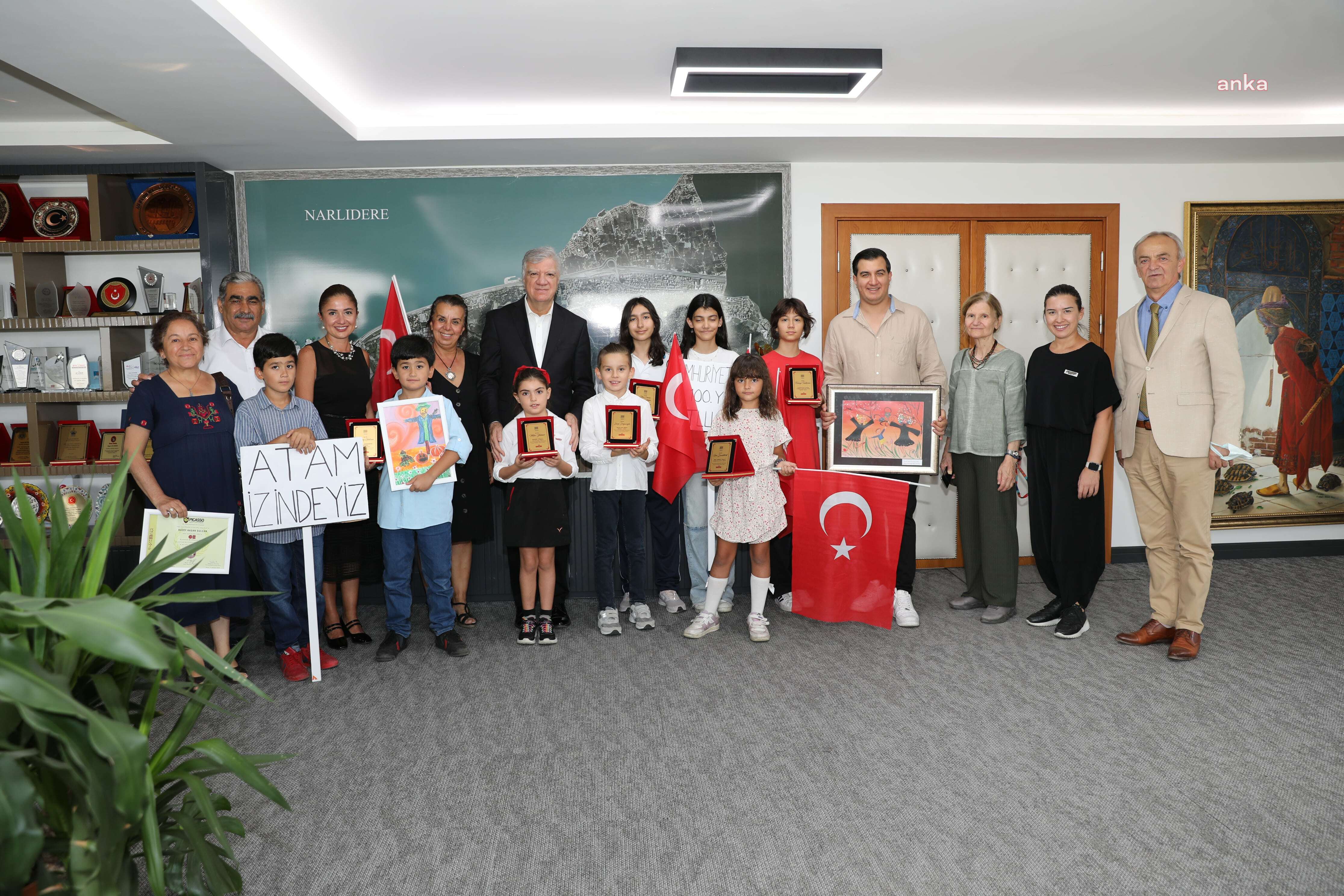 CUMHURİYETİN 100'ÜNCÜ YILINDA NARLIDERELİ ÇOCUKLARDAN DÜNYA DERECESİ