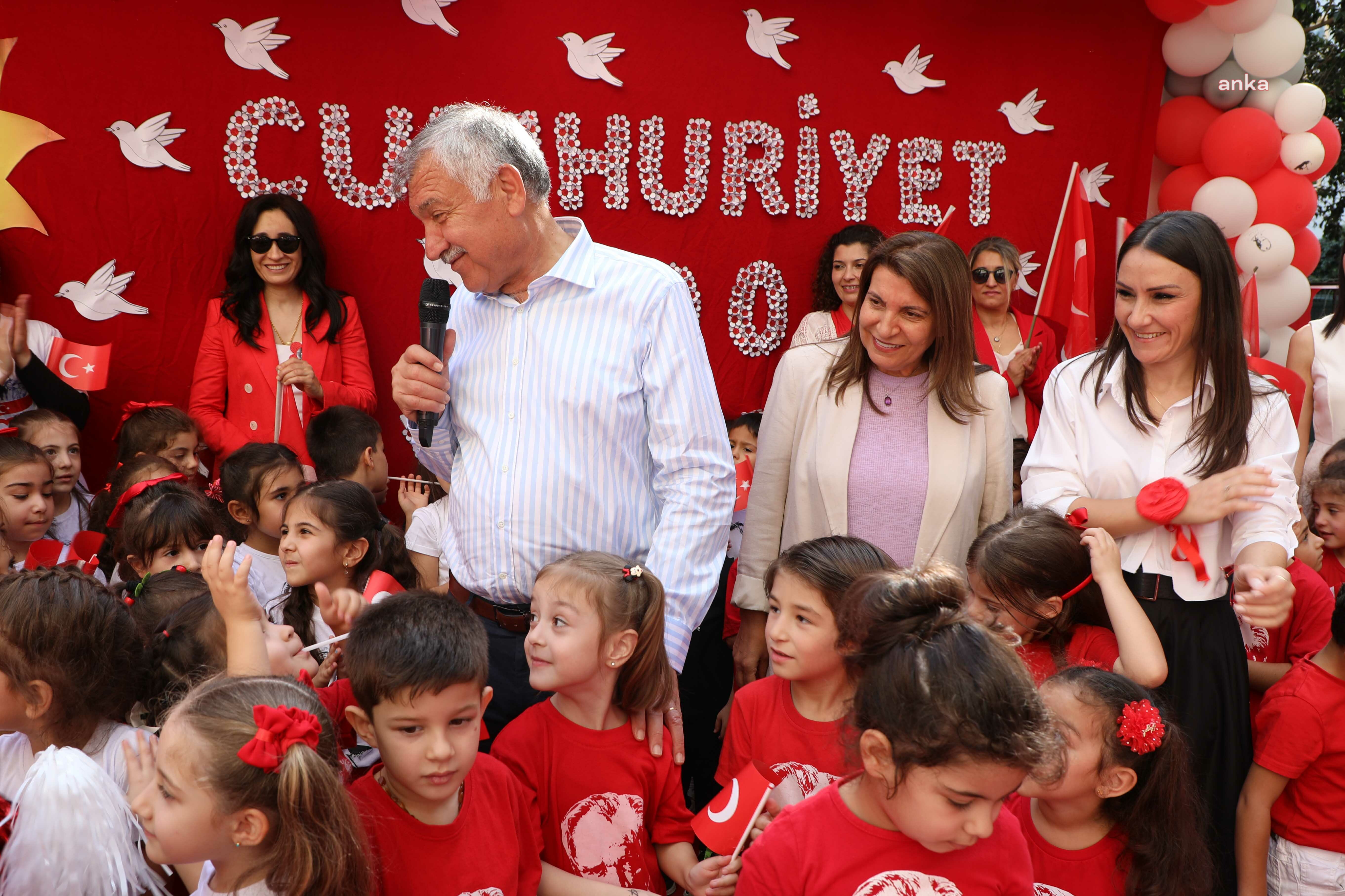 ADANA BÜYÜKŞEHİR GÜNDÜZ BAKIMEVLERİNDE CUMHURİYETİN 100. YILI COŞKUSU