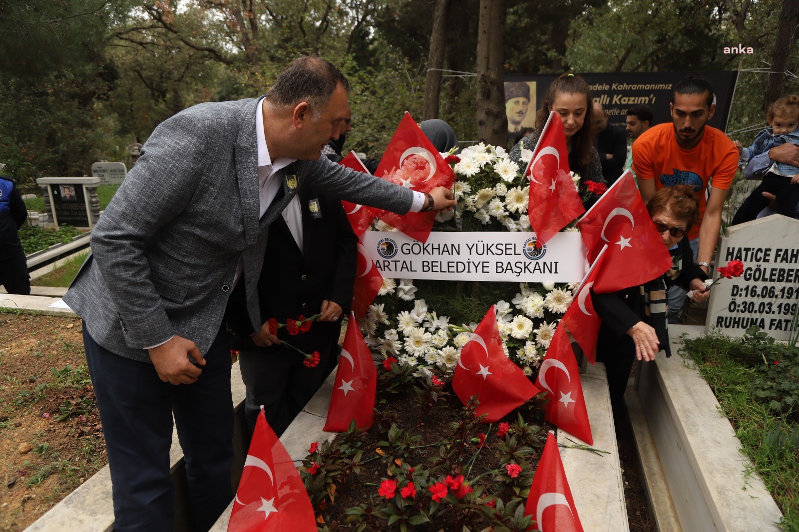 KARTALLI KAZIM, VEFATININ 63. YILINDA MEZARI BAŞINDA ANILDI