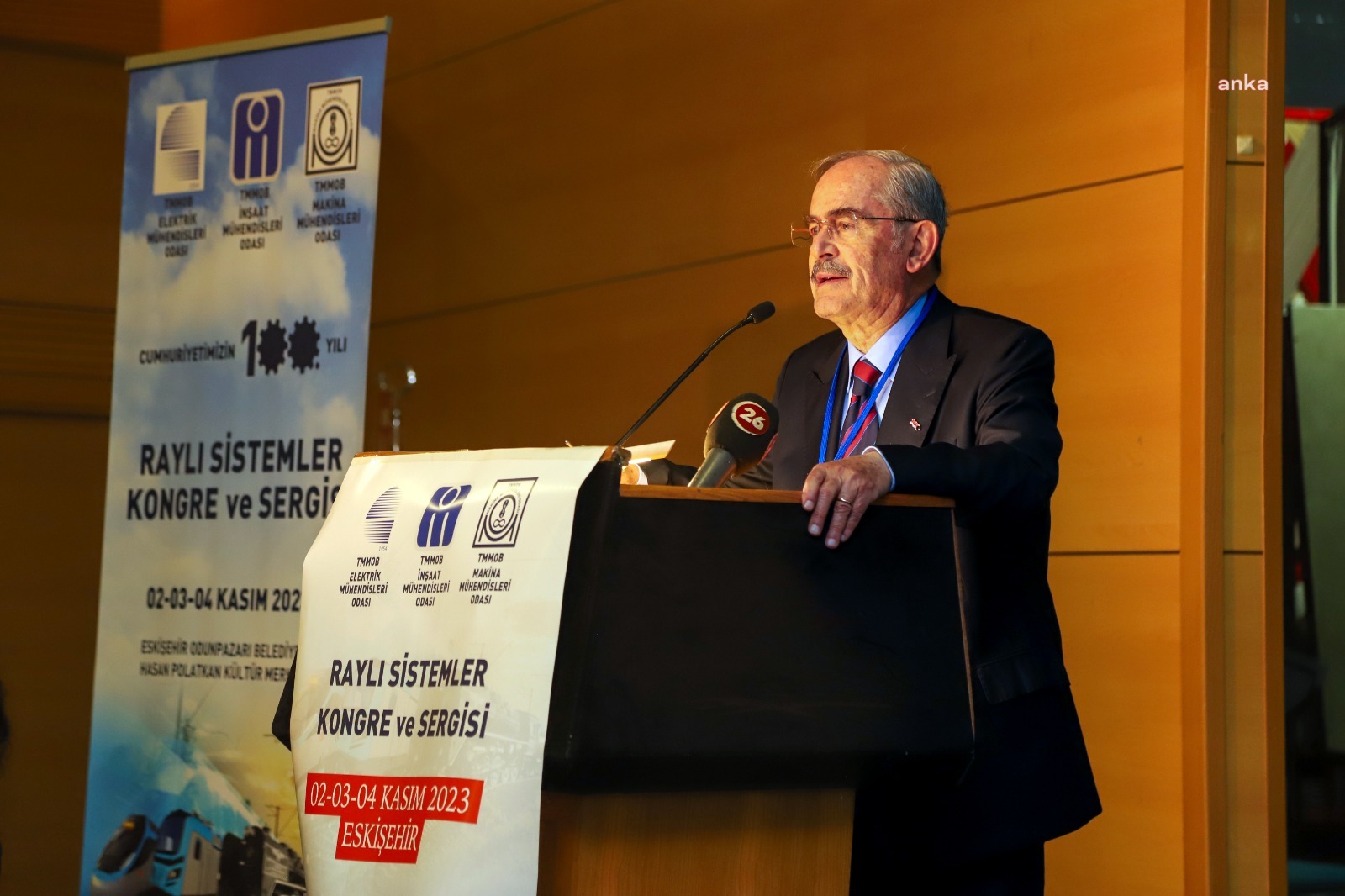 YILMAZ BÜYÜKERŞEN, RAYLI SİSTEMLER KONGRESİ'NDE