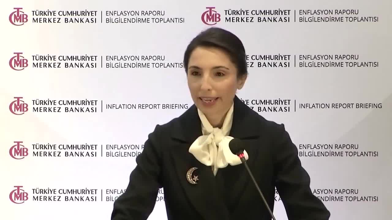MERKEZ BANKASI, YIL SONU ENFLASYON BEKLENTİSİNİ YÜKSELTTİ... HAFİZE GAYE ERKAN: “2023 İÇİN YÜZDE 65, 2024 İÇİN YÜZDE 36 VE 2025 İÇİN YÜZDE 14 OLARAK GÜNCELLEDİK”
