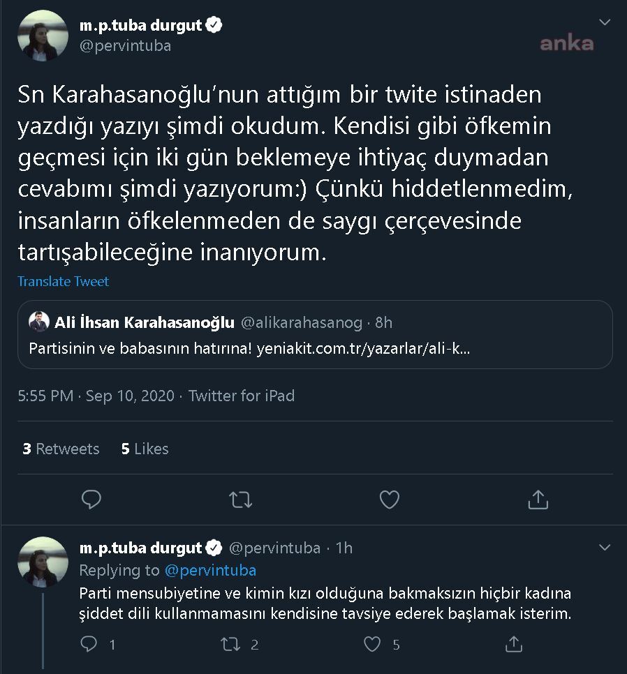 AKP'Lİ VEKİLDEN YENİ AKİT YAZARINA 'ÇOCUK İSTİSMARI' YANITI