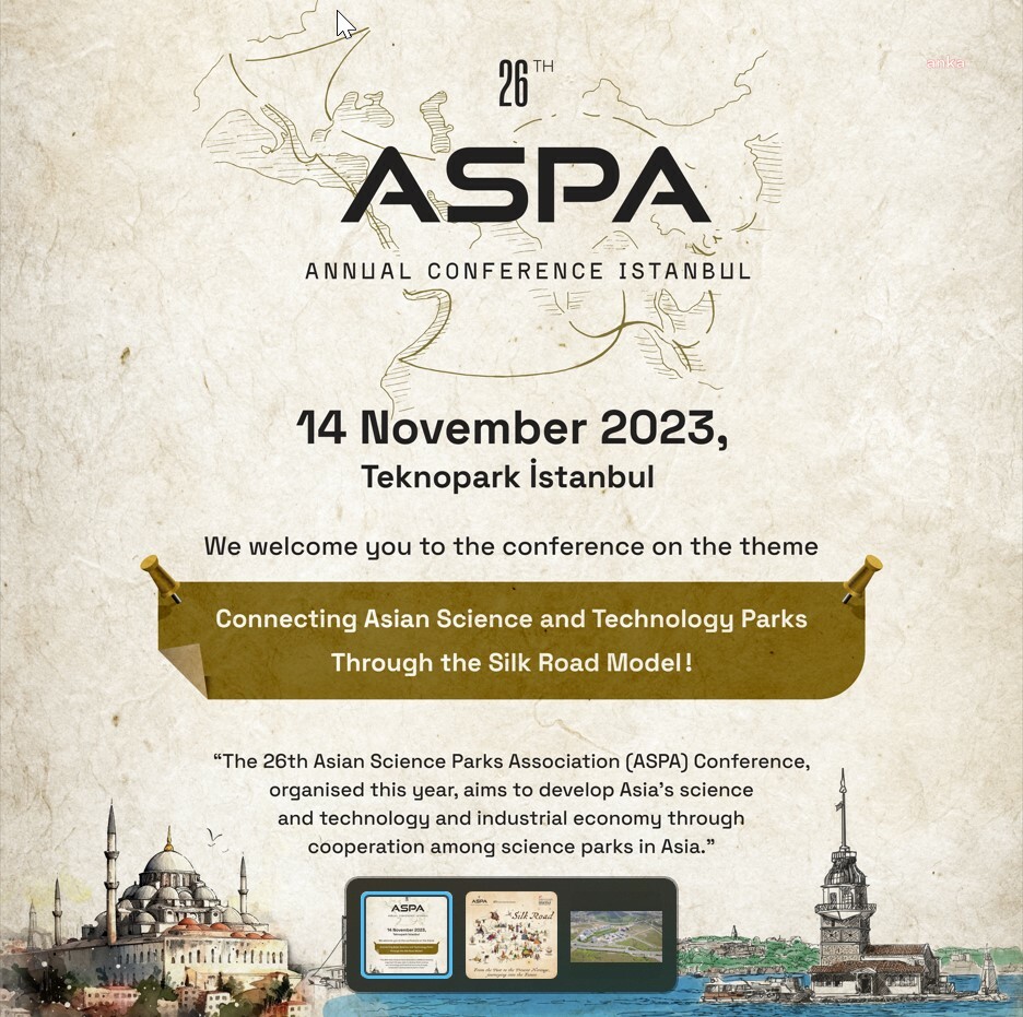 TEKNOPARK İSTANBUL, 26. ASYA BİLİM PARKLARI BİRLİĞİ KONFERANSI’NA EV SAHİPLİĞİ YAPACAK