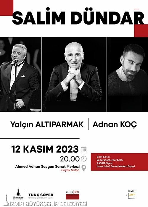 İZMİR'DE SONBAHAR UĞURLAMASI AHMED ADNAN SAYGUN KÜLTÜR SANAT MERKEZİ'NDE