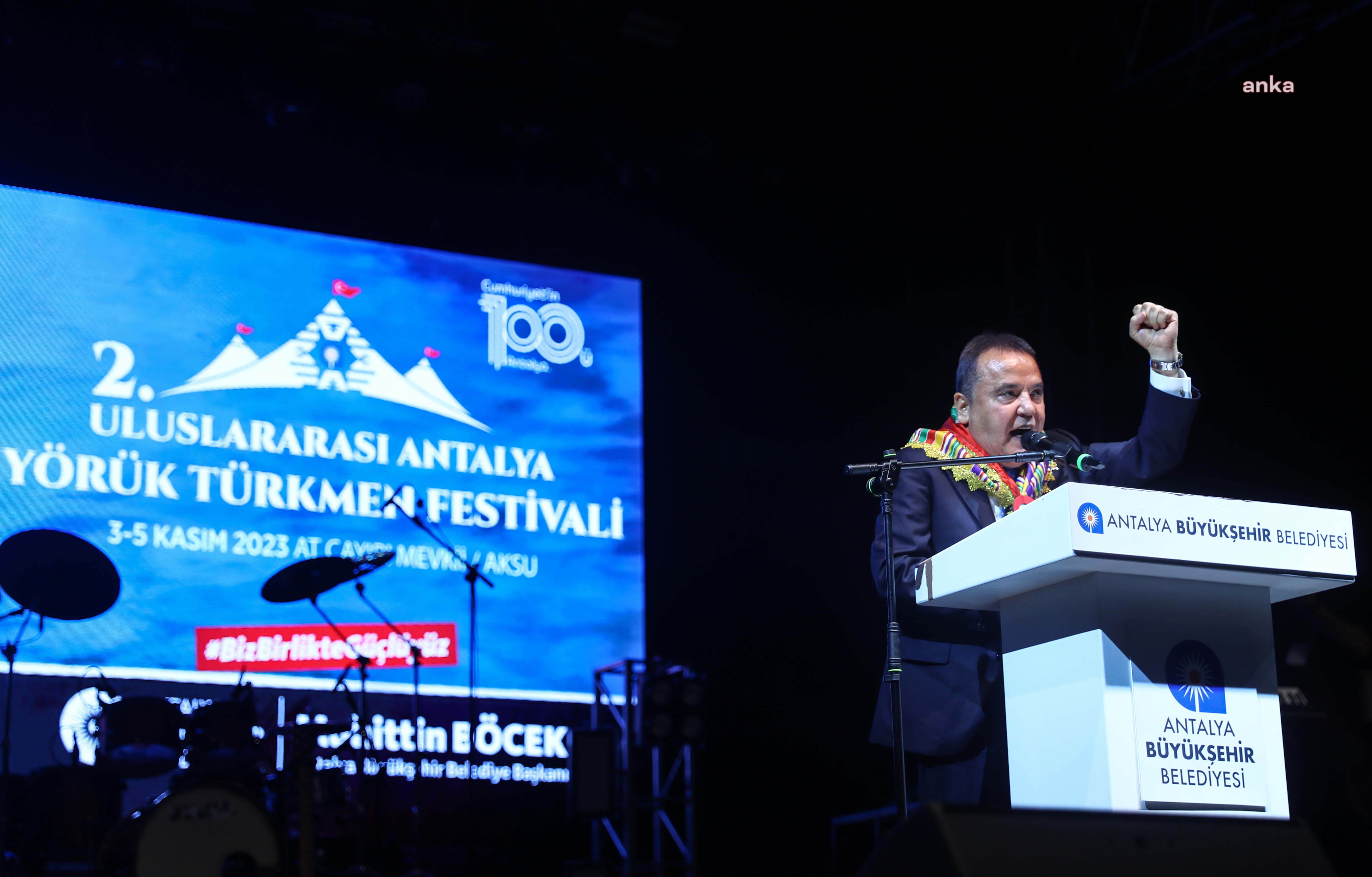 ANTALYA'DA YÖRÜK TÜRKMEN FESTİVALİ’NE COŞKULU AÇILIŞ