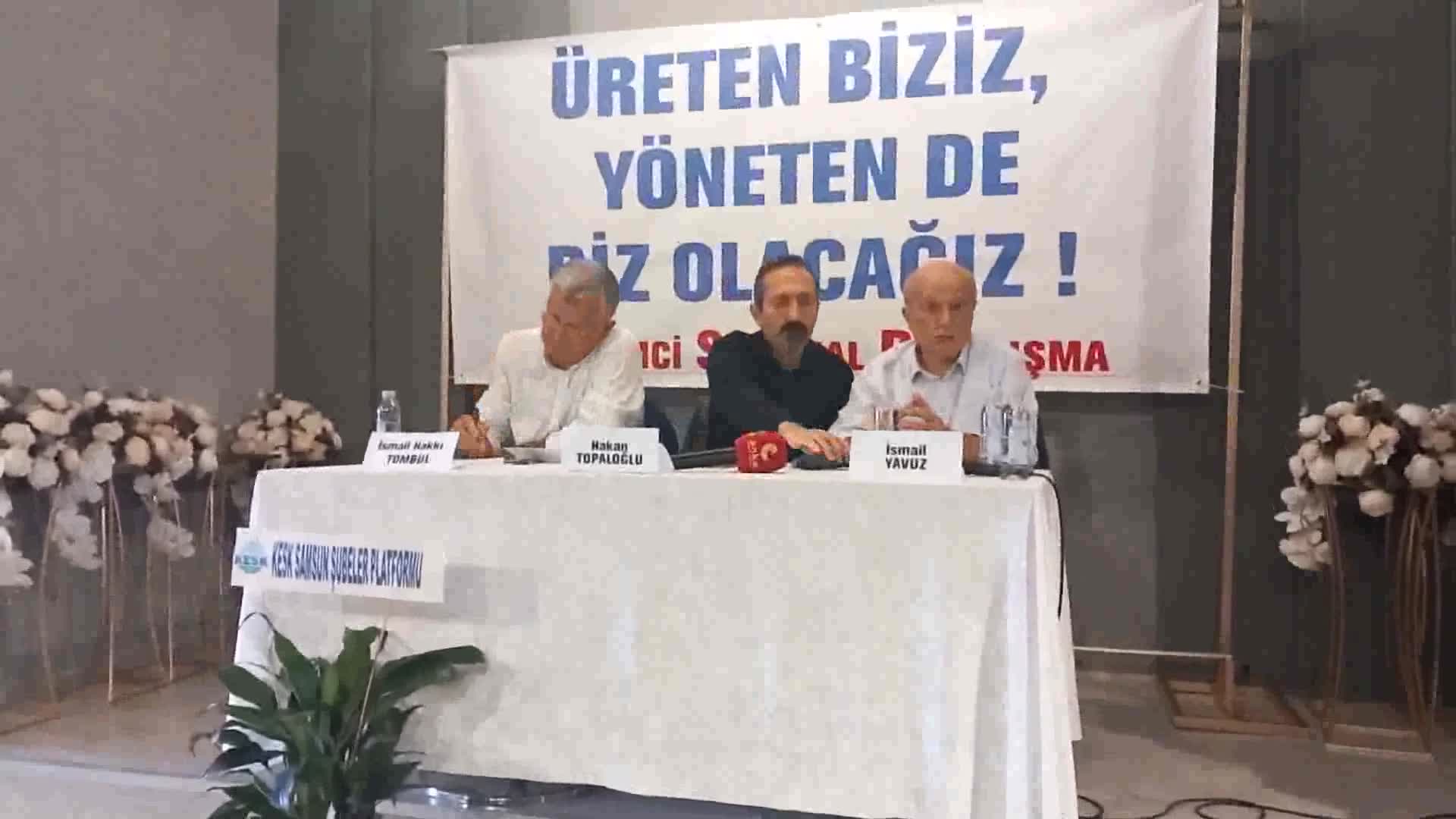 SAMSUN DEVRİMCİ SENDİKAL DAYANIŞMASI, 'KAMUCULUK VE LAİKLİK' PANELİ DÜZENLEDİ