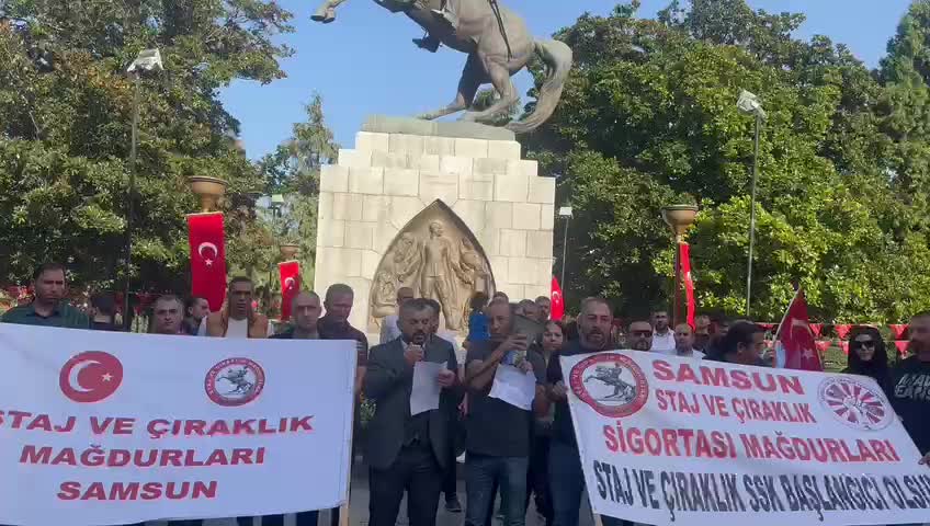 SAMSUN STAJ VE ÇIRAKLIK MAĞDURLARI DERNEĞİ: "ELİMİZE VERİLEN SSK KARTLARINDAKİ İLK İŞE GİRİŞ TARİHİMİZ, SİGORTA BAŞLANGICI OLARAK KABUL EDİLMELİDİR"