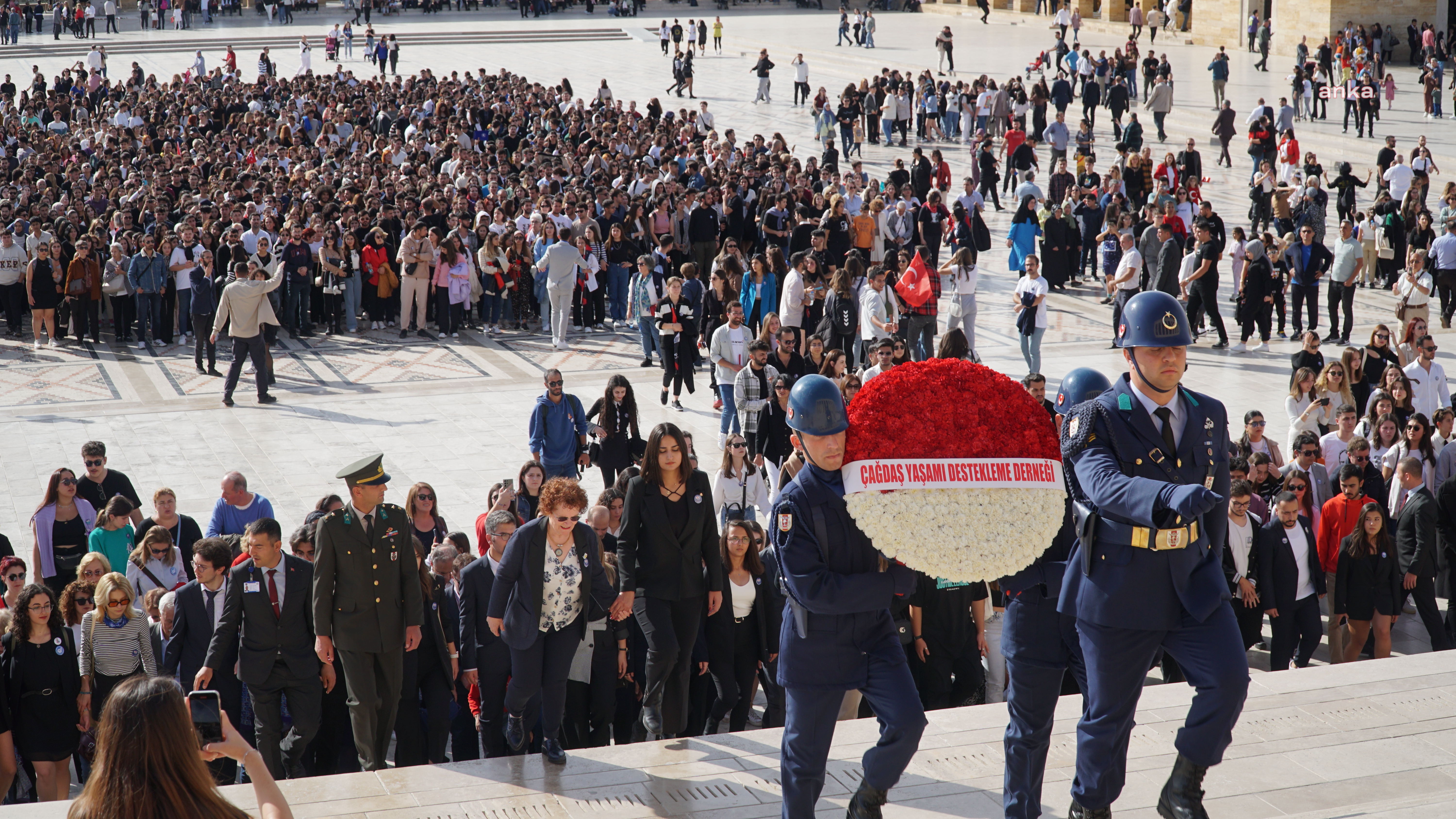 ÇAĞDAŞ GENÇLİK, 15. KEZ ANITKABİR’DE BULUŞTU