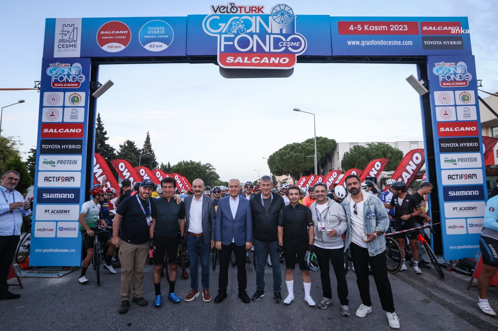 ÇEŞME'DE PEDALLAR ÇOCUKLAR İÇİN DÖNDÜ