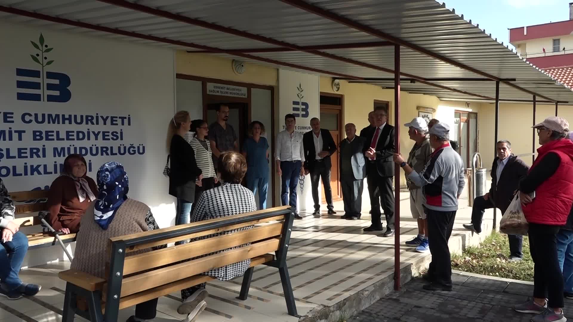 BAŞKAN ARSLAN, EDREMİT BELEDİYESİ DALYAN SAĞLIK EVİ’Nİ ZİYARET ETTİ