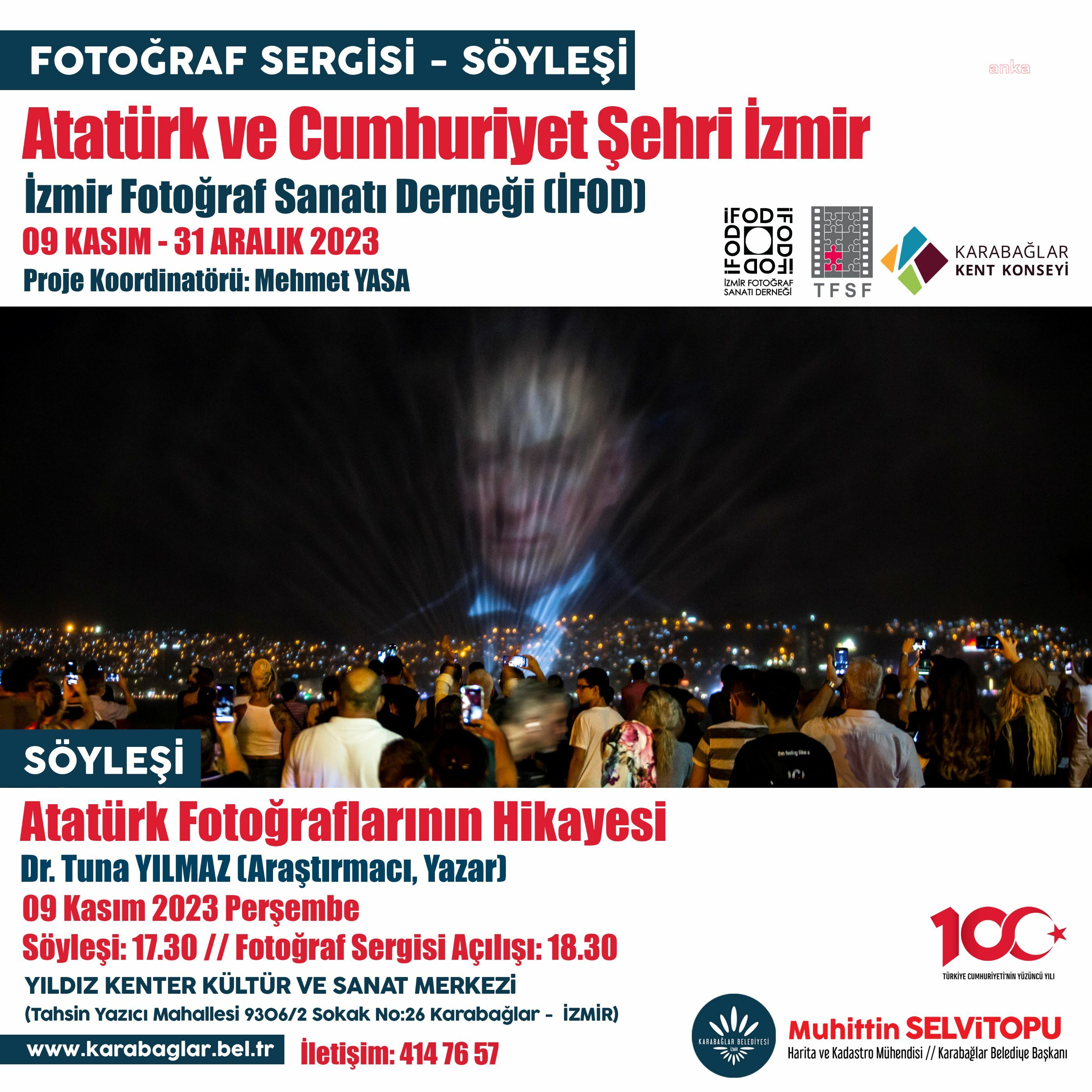 KARABAĞLAR BELEDİYESİ ATATÜRK'Ü ÖZLEMLE ANACAK