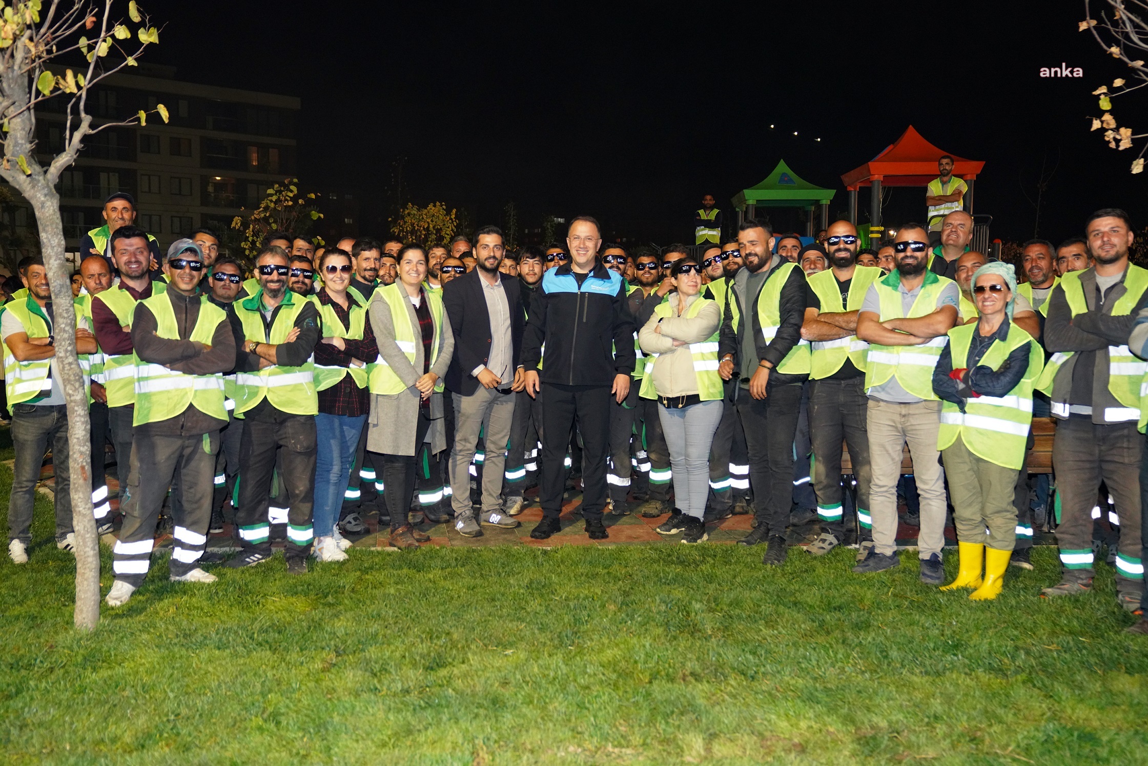 BEYLİKDÜZÜ'NDE 5 DÖNÜMLÜK PARK 47 SAATTE TAMAMLANDI