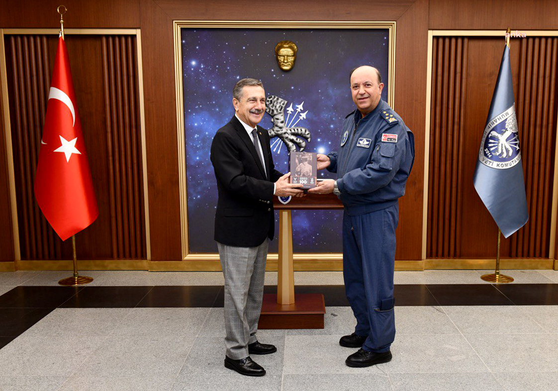 BAŞKAN ATAÇ’TAN ORGENERAL GÜNEYKAYA’YA ZİYARET
