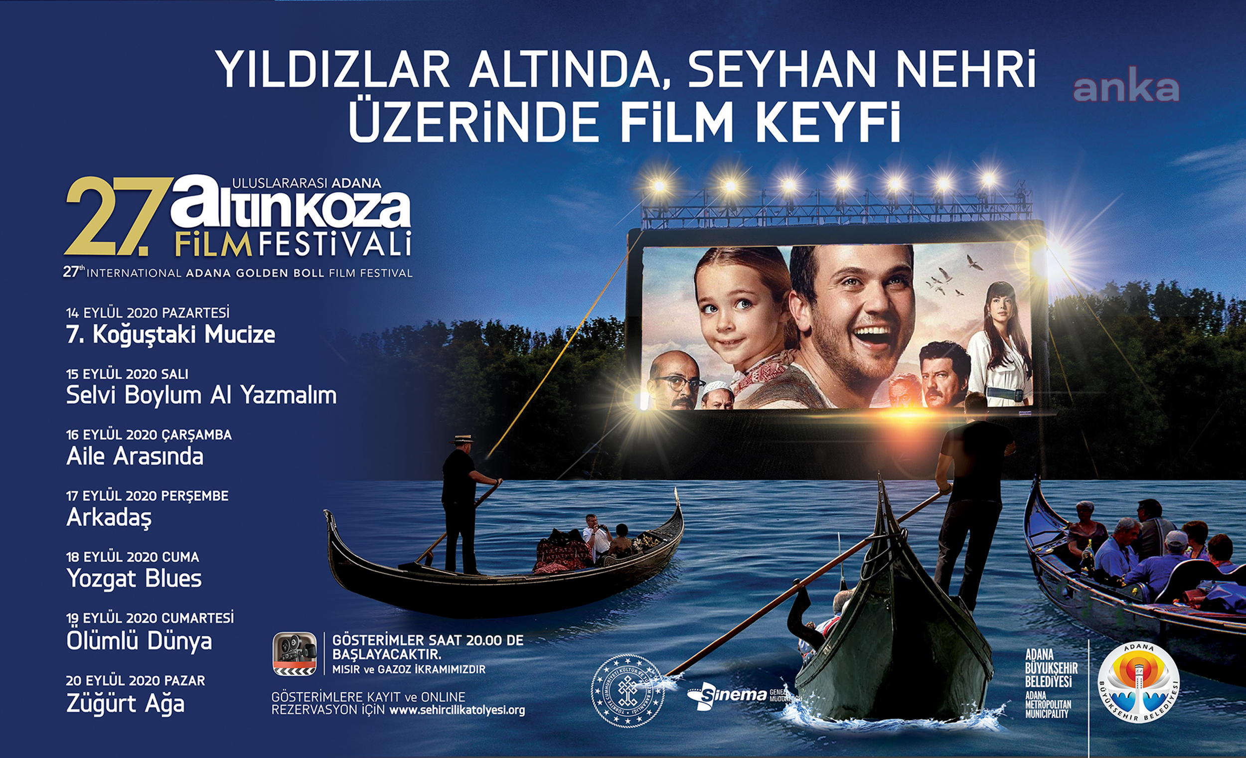 ALTIN KOZA BOYUNCA GONDOLDA SİNEMA KEYFİ