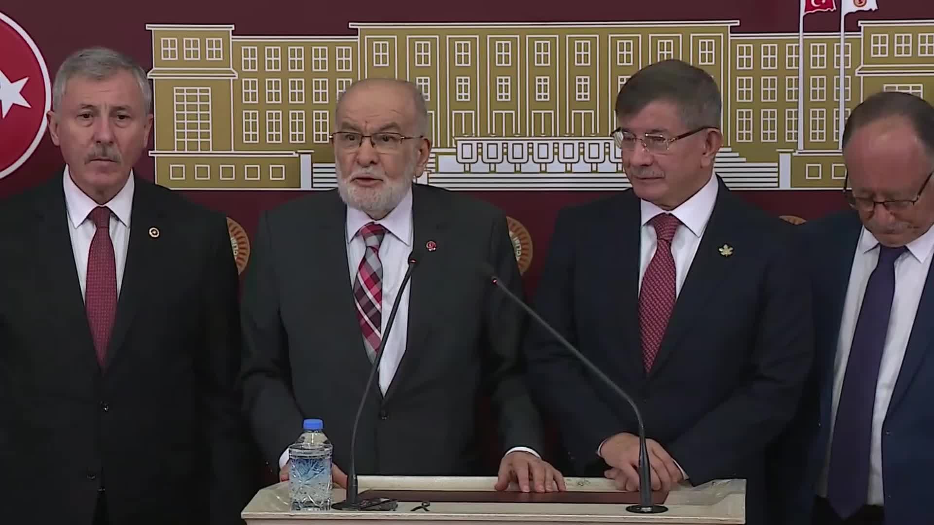 SAADET-GELECEK GRUBUNDAN YARGITAY KARARI AÇIKLAMASI: "DURUM GÖRÜNDÜĞÜNDEN ÇOK DAHA VAHİMDİR. AÇIK ŞEKİLDE YAPILMAK İSTENEN, DEVLETİN KURUMLARINA SIZMIŞ BİR GRUP TARAFINDAN TÜRKİYE’NİN GİTTİKÇE OTORİTERLEŞMESİ ÇABASIDIR”