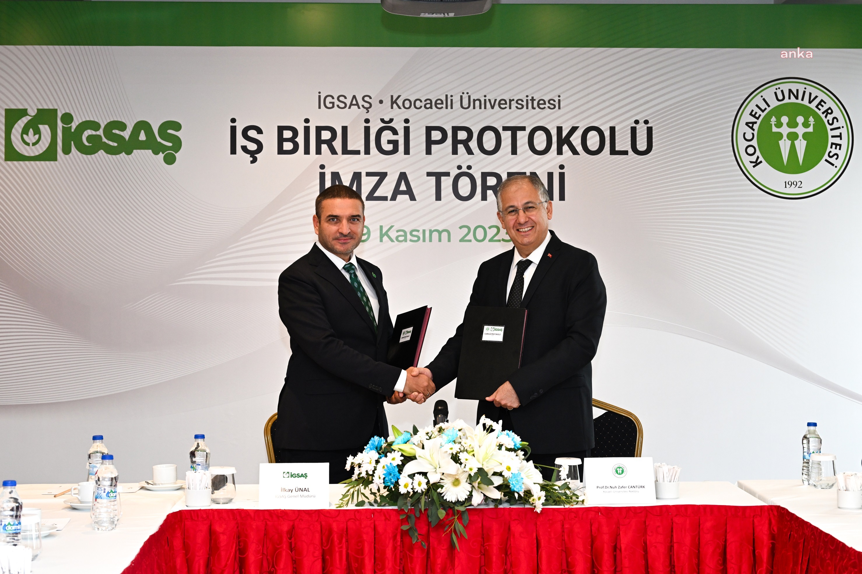 İGSAŞ, KOCAELİ ÜNİVERSİTESİ İLE İŞ BİRLİĞİ PROTOKOLÜ İMZALADI