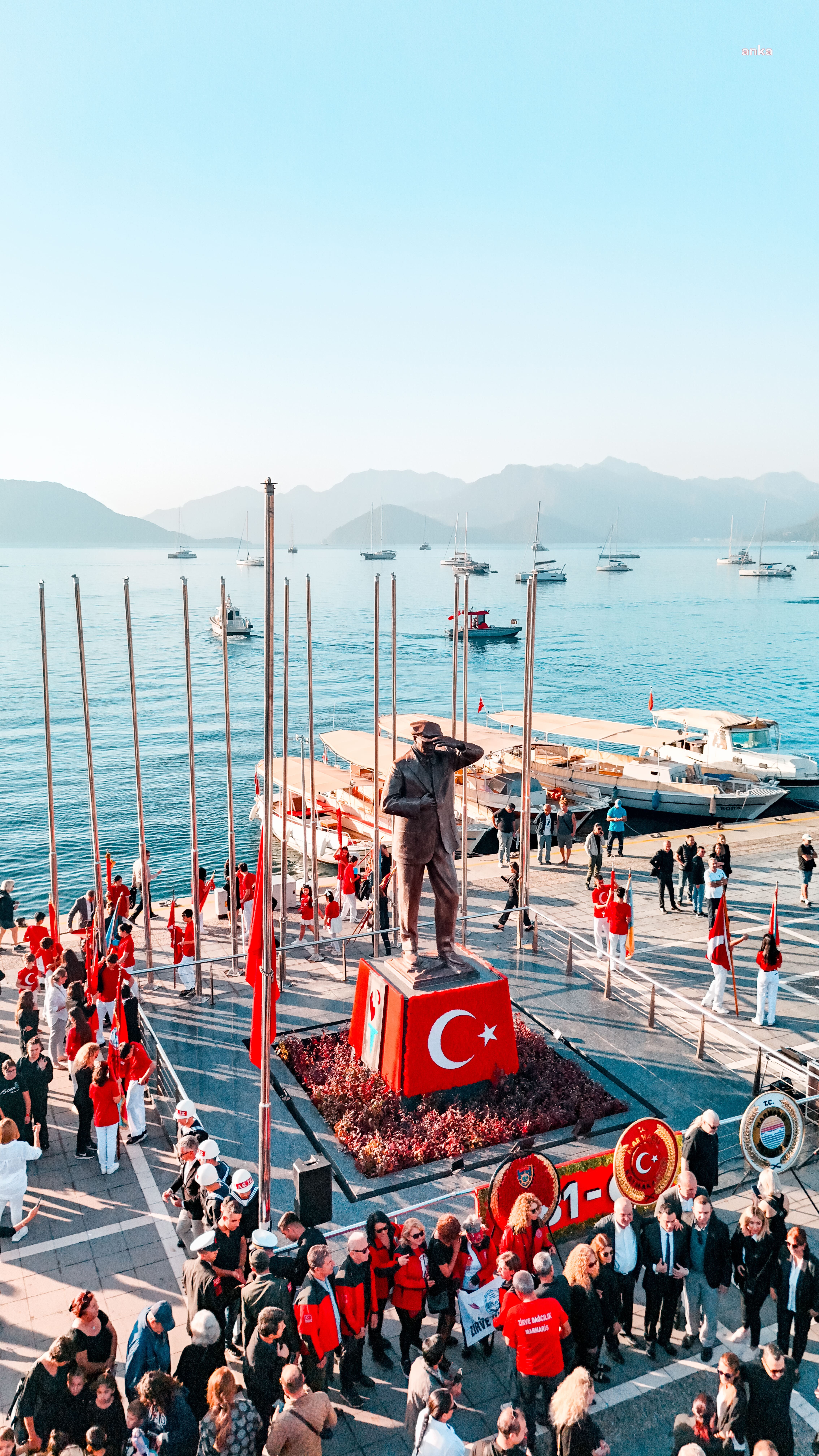 MARMARİS'TE HER YIL DAHA FAZLA BÜYÜYEN ÖZLEMLE ANMA
